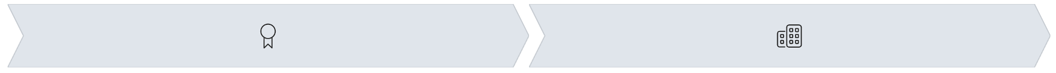 A medal and a black dice with white dots.