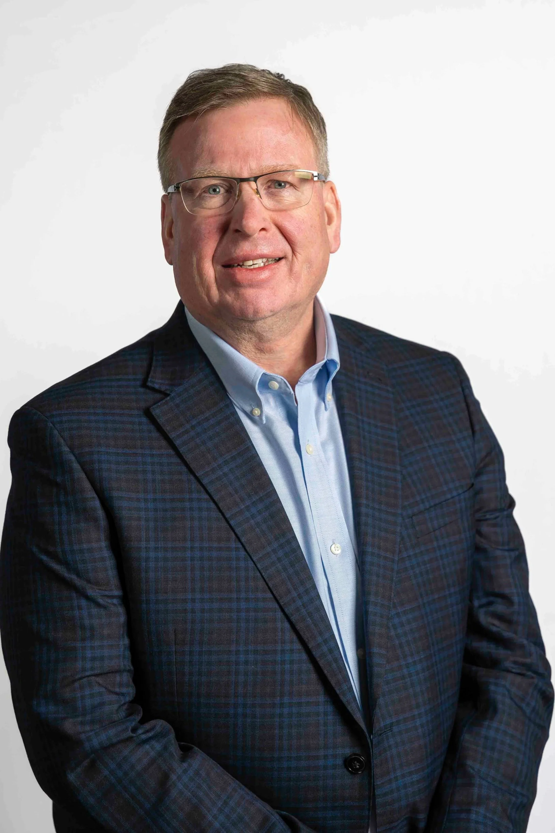 Image of corporate executive in business suit.