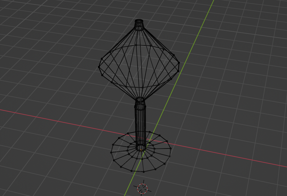 INITIAL DESIGN - DESIGNED IN BLENDER