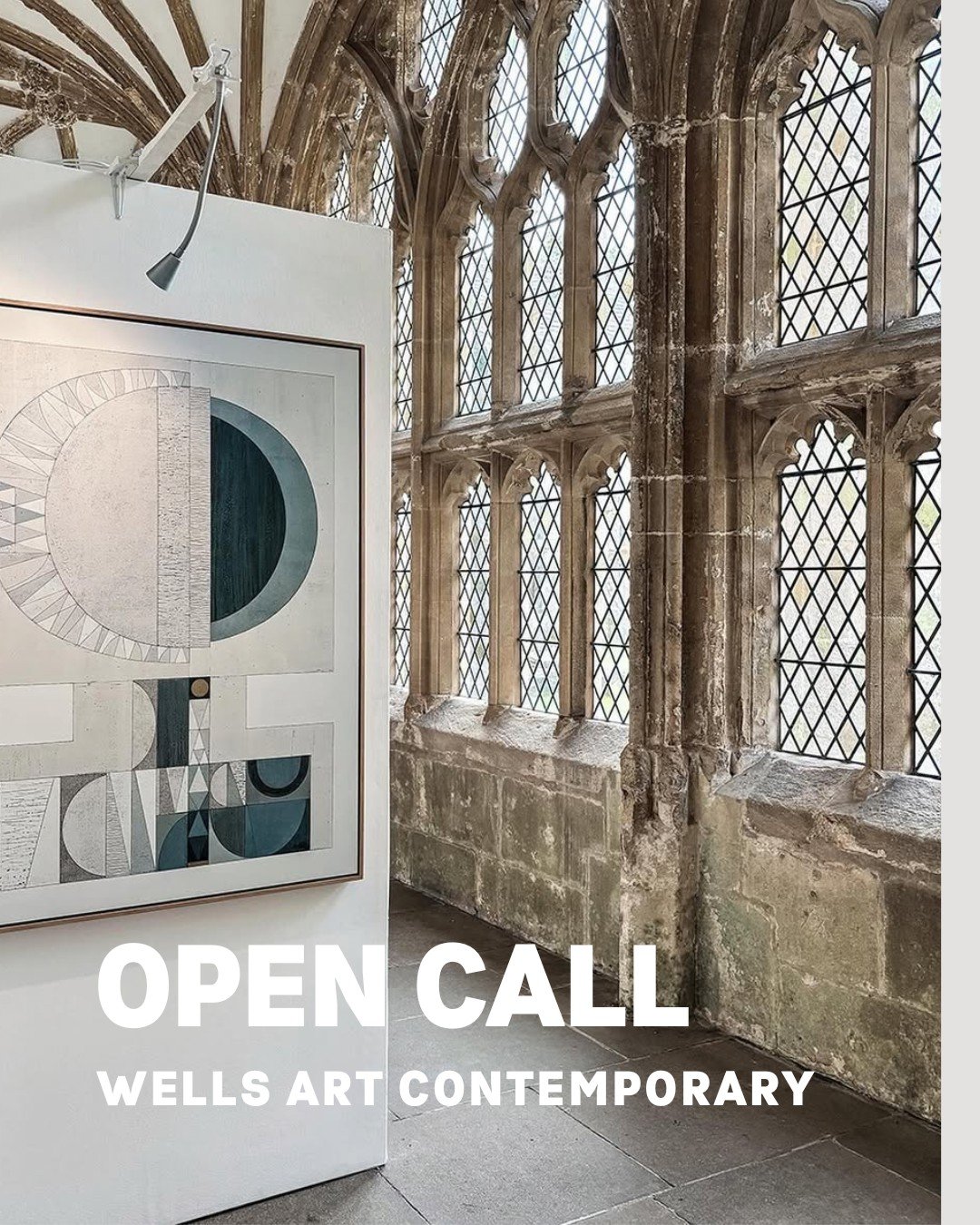 Two weeks left to enter Wells Art Contemporary!

Comment 'WELLS' below to get the link to enter 

Celebrating work across all media, WAC invites artists to enter from anywhere in the world, for the chance to exhibit their work at @wellscathedral in S