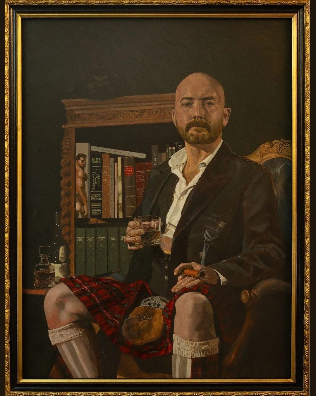 The portrait has always been a site of power. Who gets painted, how they are seen and who holds the gaze.

Queer artists have long known this, and have been rewriting the rules of portraiture for centuries.

The @queerbritain Art Award has featured s