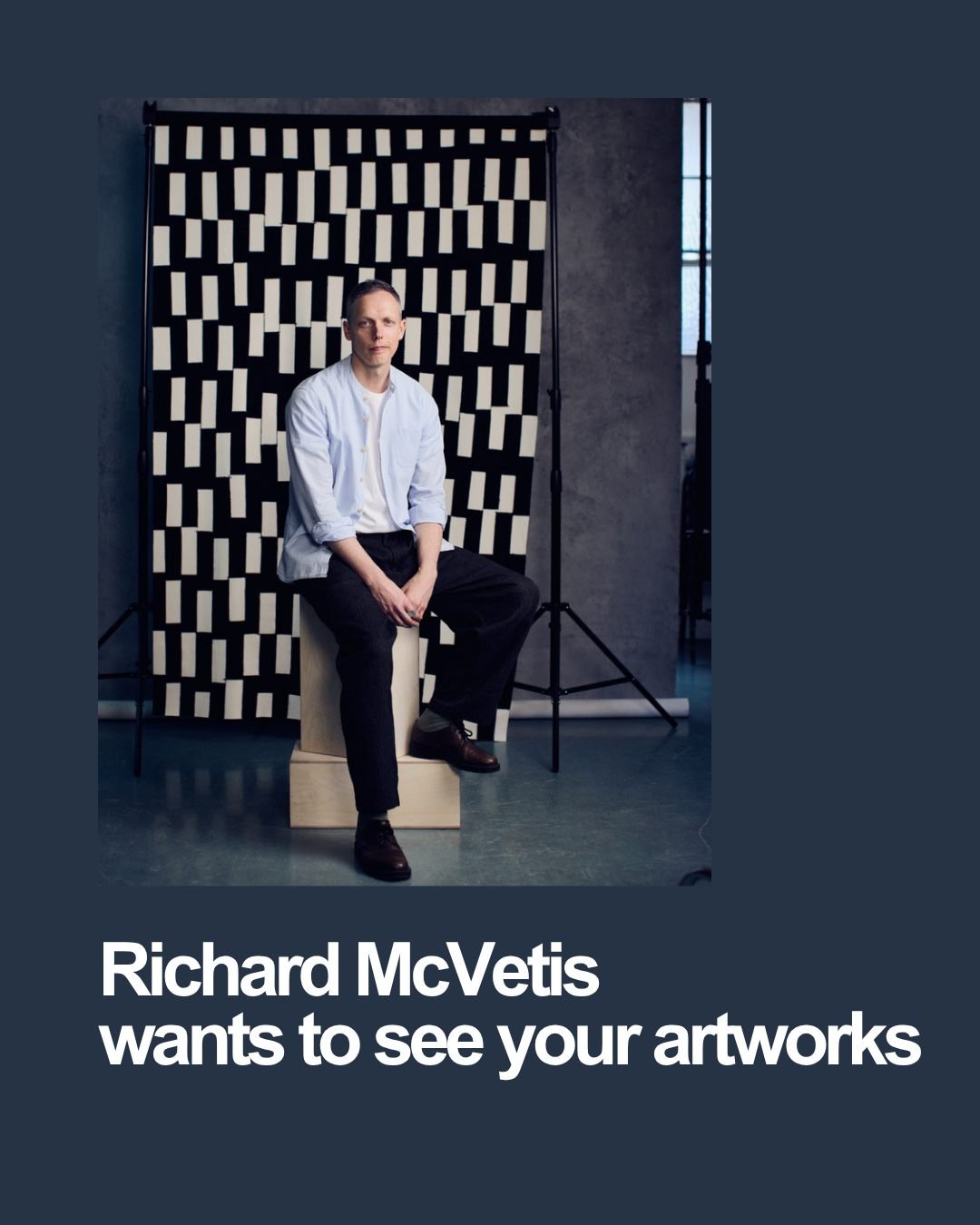 We are thrilled to have artist and educator @richardmcvetis on the selection panel for this year's Guildford House Open

Richard studied at Manchester School of Art and the Royal College of Art, where he now works as Interim Co-Head of Programme for 