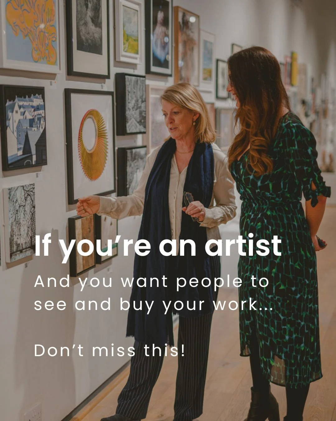 Last chance to watch our free masterclass, Get Your Work Seen, before it&rsquo;s gone!⁠
⁠
Comment 'FREE' and we'll send you the link to watch.⁠
⁠
This free session has helped over a thousand artists, working across painting, drawing, sculpture, print