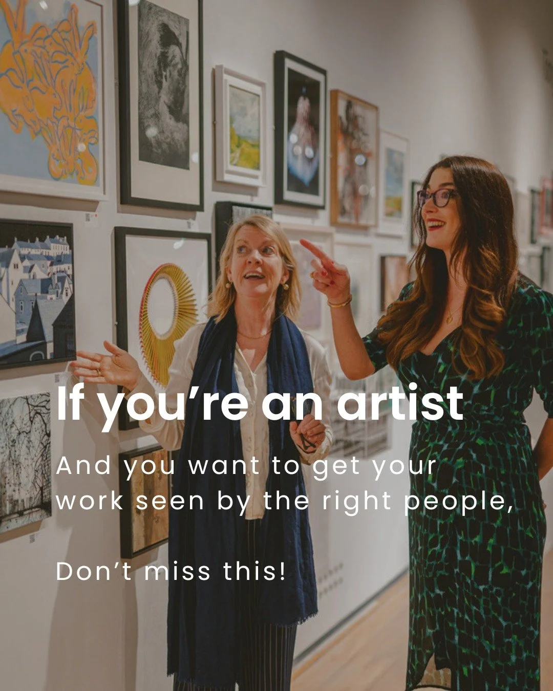 Doors to The Visible Artist close tomorrow! Have you signed up yet?

Comment 'VISIBLE' to save your spot before it's too late...
Deadline: Tuesday 15 September, 5pm UK time

After 35 years in the art world, one of the number one questions we get aske