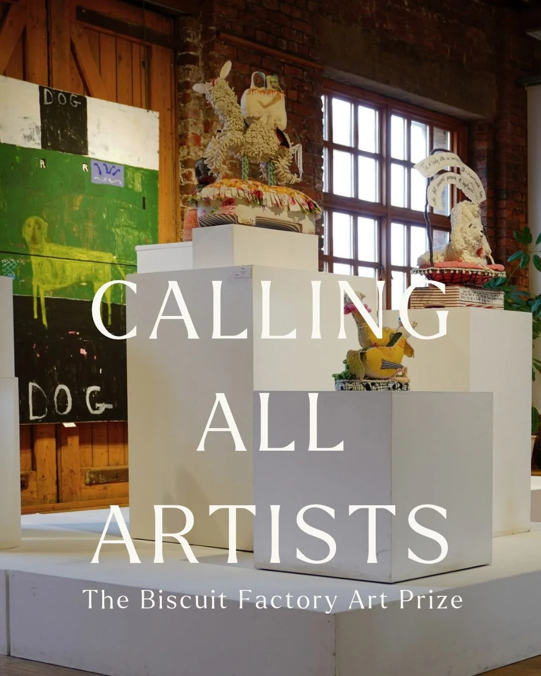 The Biscuit Factory is calling for artists!

Comment 'BISCUIT' and we'll send you the link to start your application.

We&rsquo;re looking for ambitious, original and thought-provoking work... from artists across the UK, working in painting, sculptur