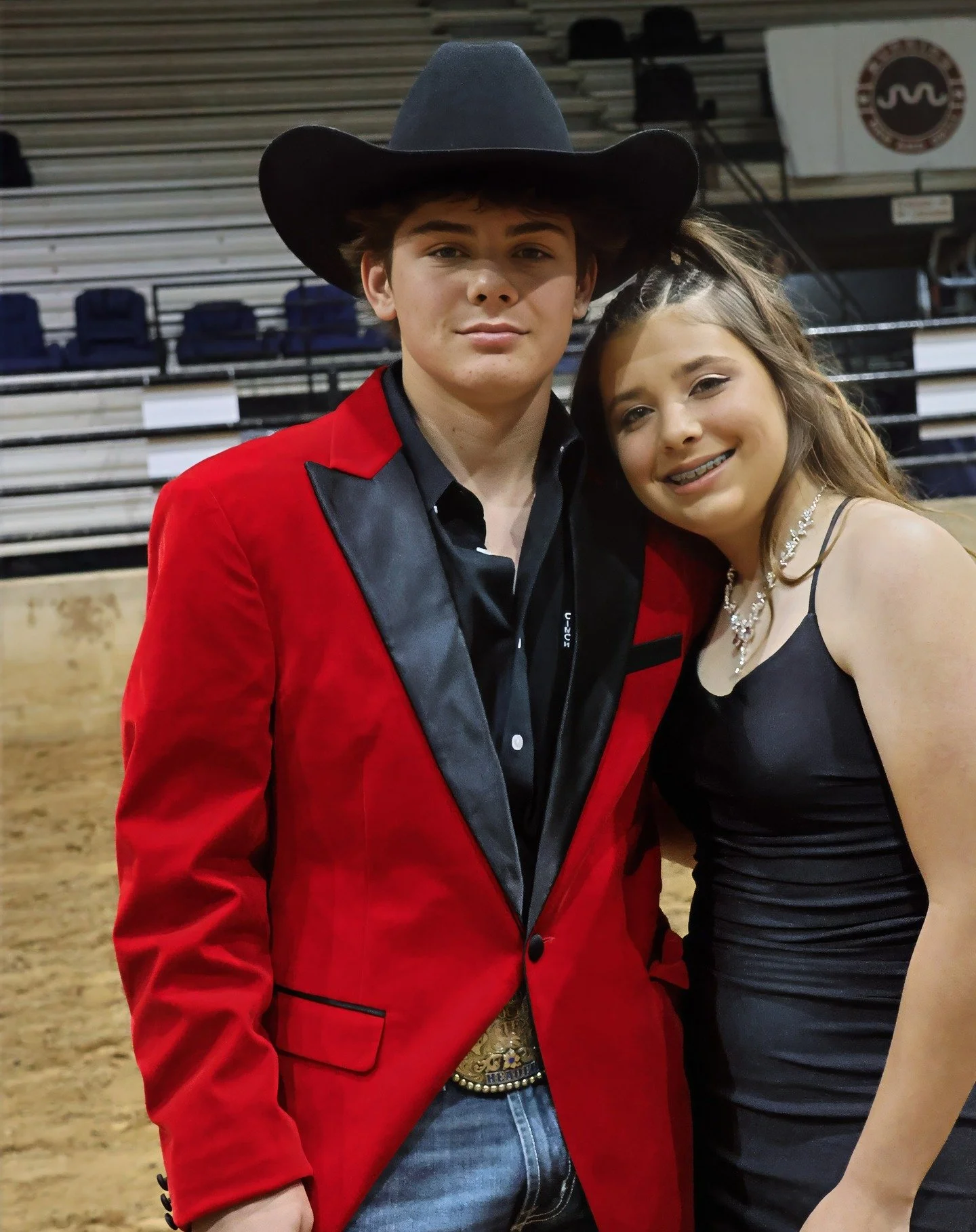 Teigan and Sky at Feb 2025 Region 6 Rodeo