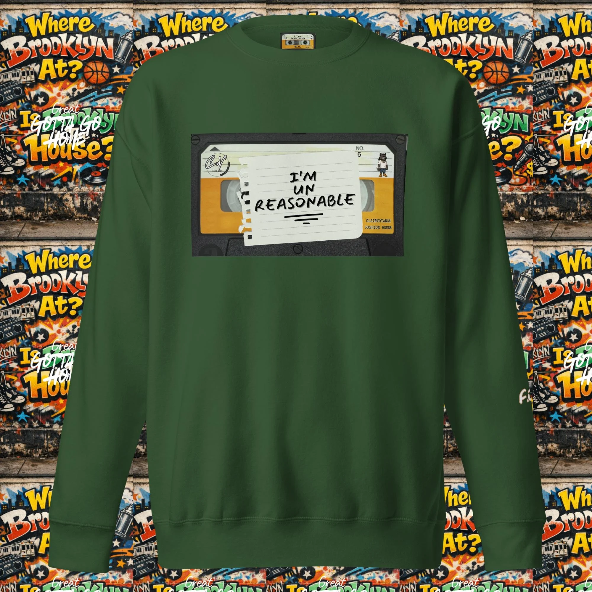 CVY2026 Unisex Premium Fleece Crewneck Sweatshirt (Unreasonable)