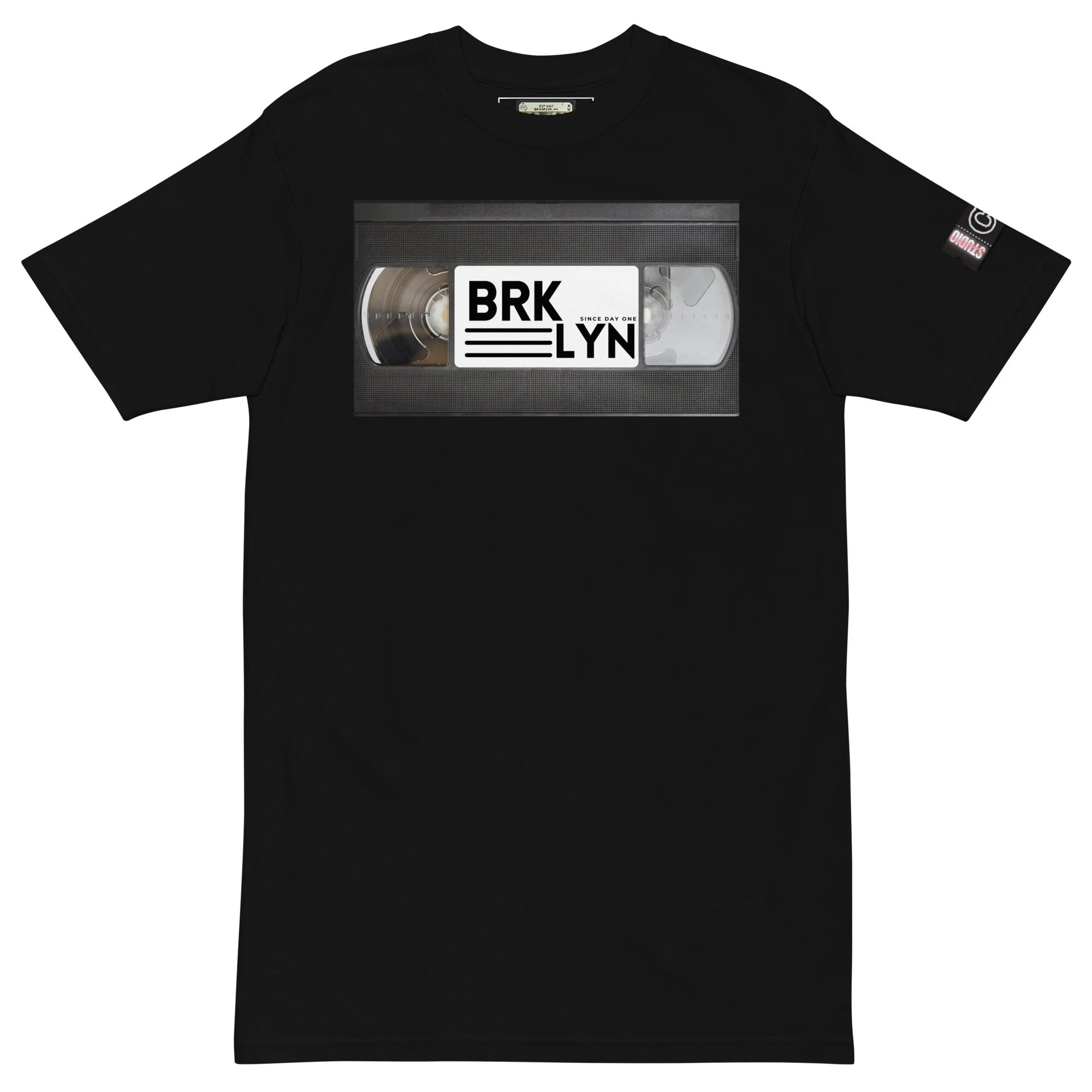 BKN VHS2 Men’s premium heavyweight tee