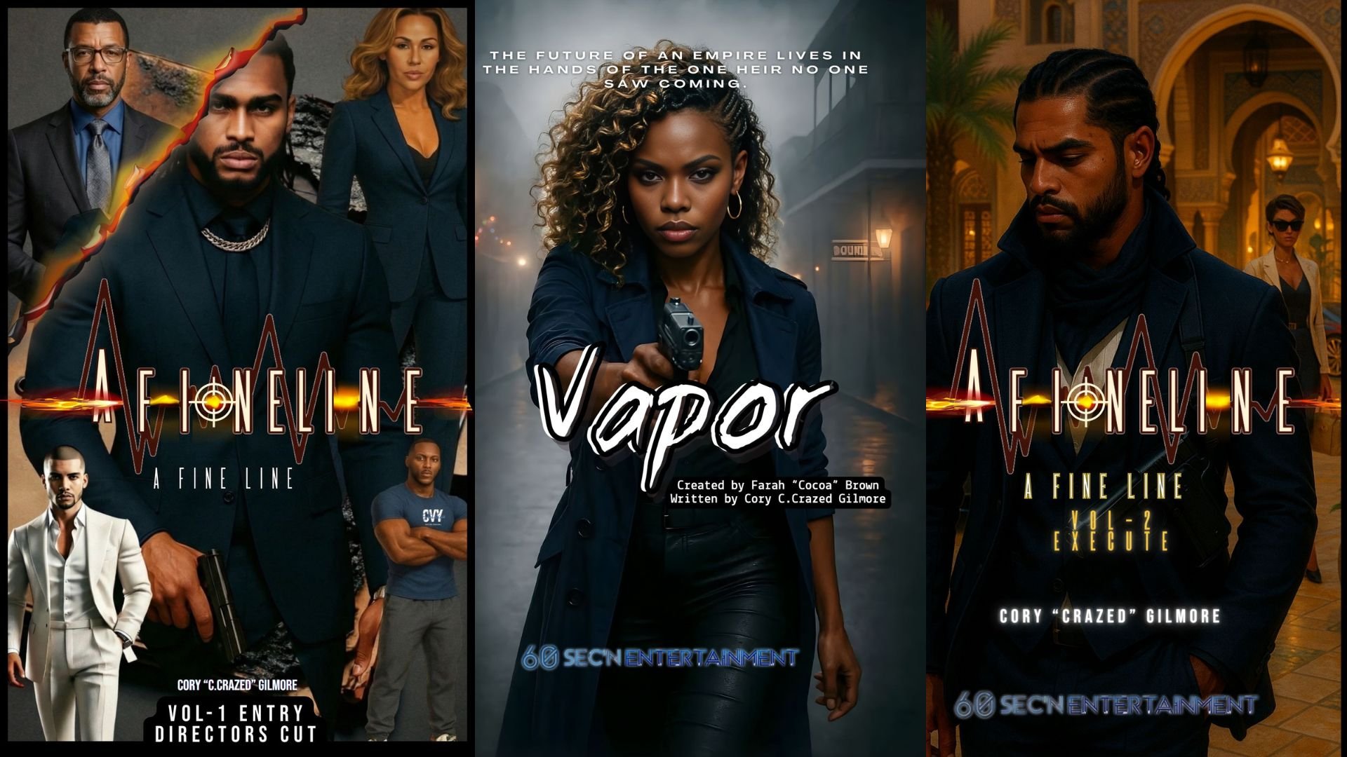 The A Fine Line x Vapor — Launch Bundle (3-Book Set)