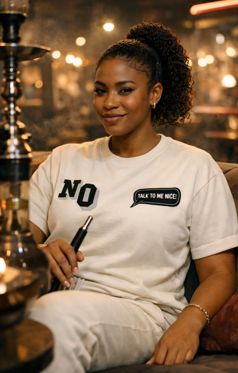 N/O Signature Heavyweight Cotton Tee