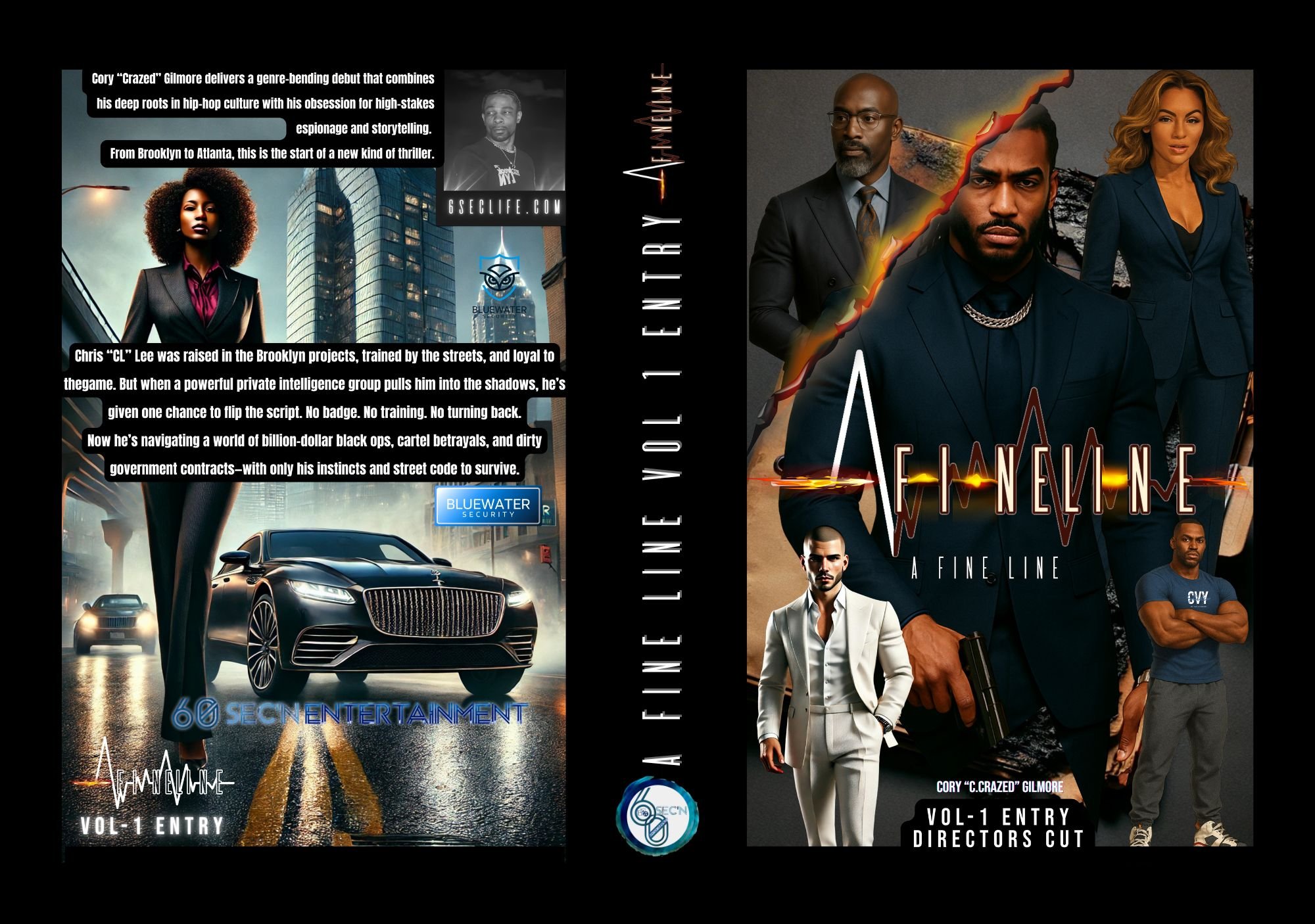 A Fine Line: Volume 1 – Entry (Signed Hardcover + Limited Edition Gratitude Tee & Snapback Bundle)