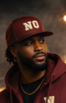 N/O Signature Snapback Hat