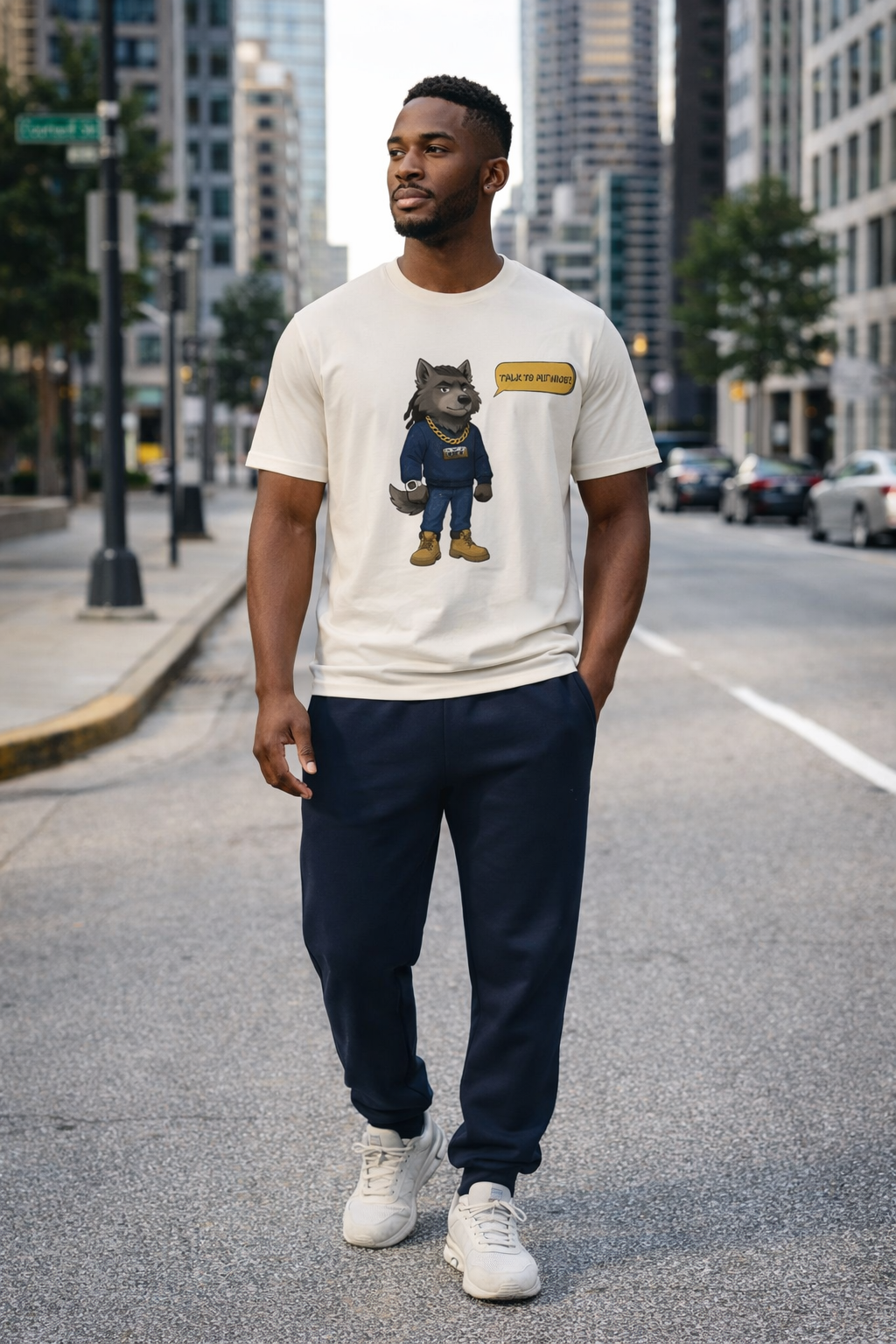 'Talk to Me Nice' Graphic Tee #2