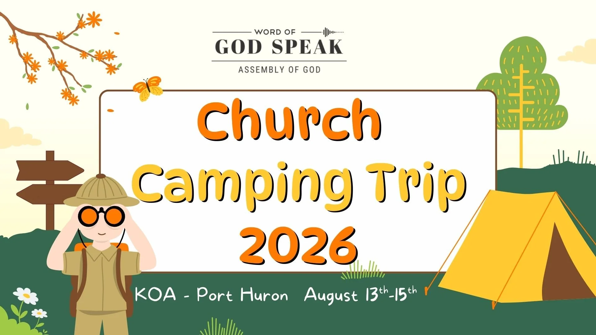 Church Camping Trip 2026 
