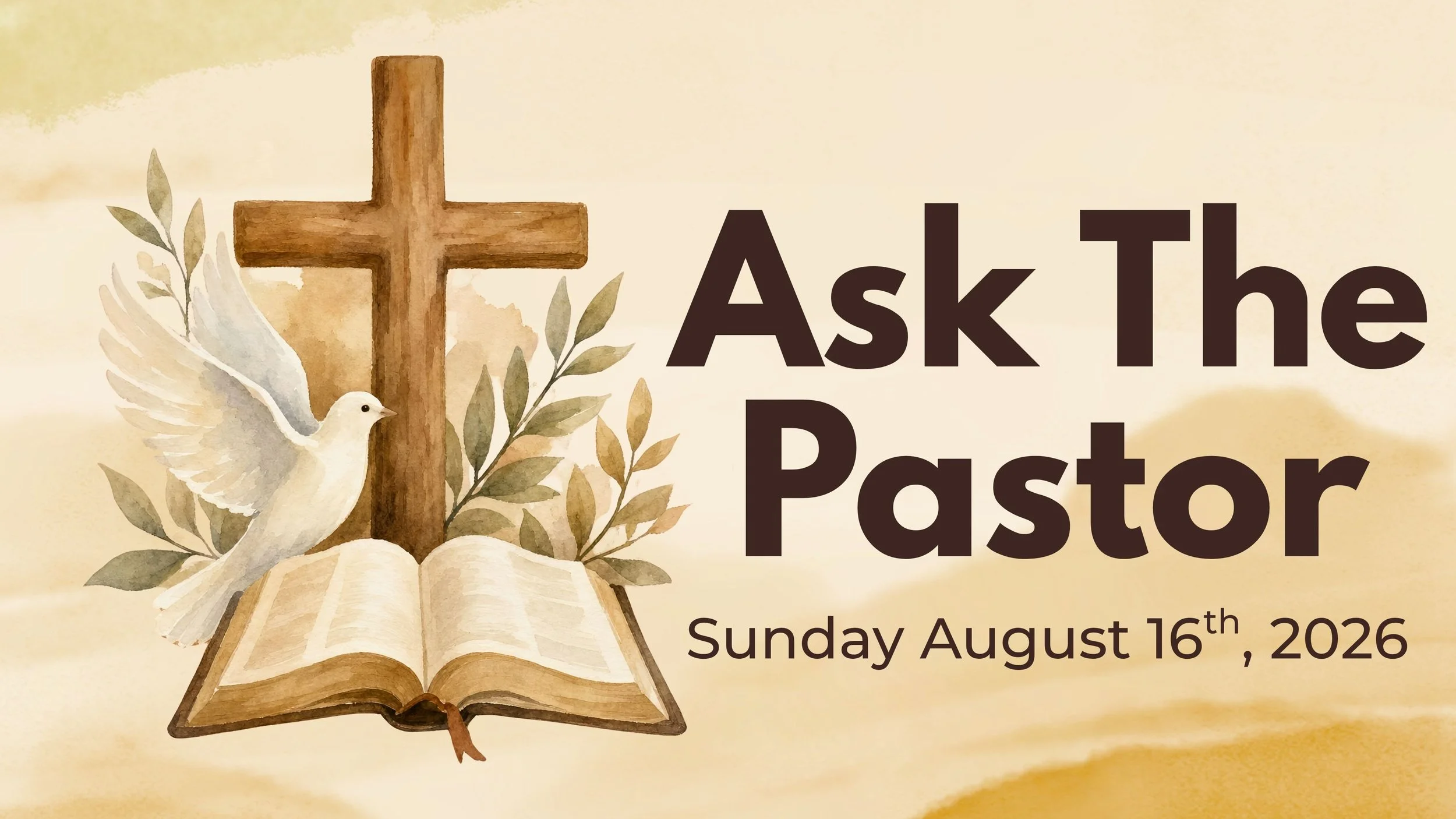 Ask The Pastor
