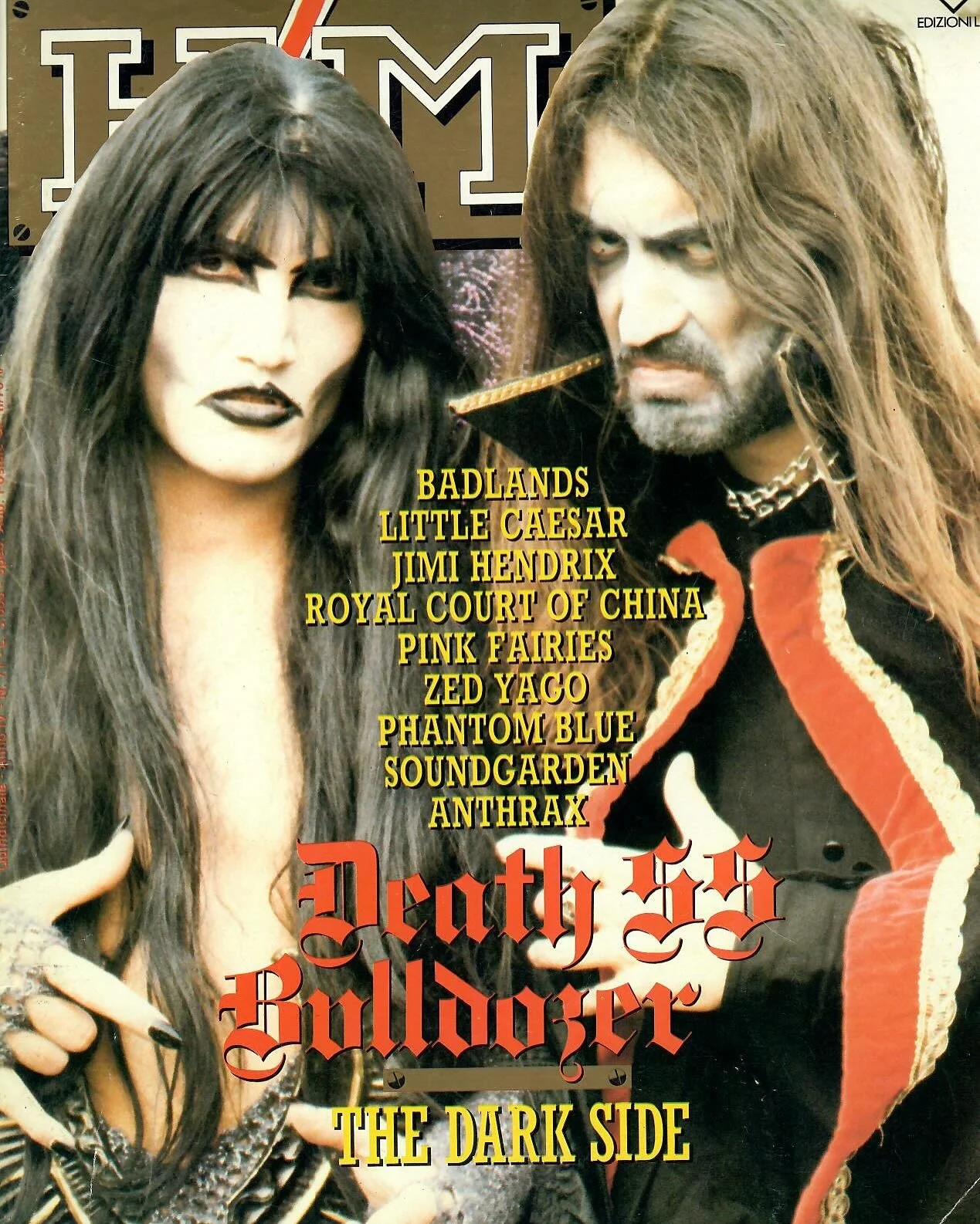 @deathssofficial X @bulldozer.official featured in H/M magazine 1988 🇮🇹 
.
.
.
.
.
.
#bulldozerband #deathss #heavymetal #heavymetalmag #blackspeedmetal #werefuckingitalian #stevesylvester #acwild