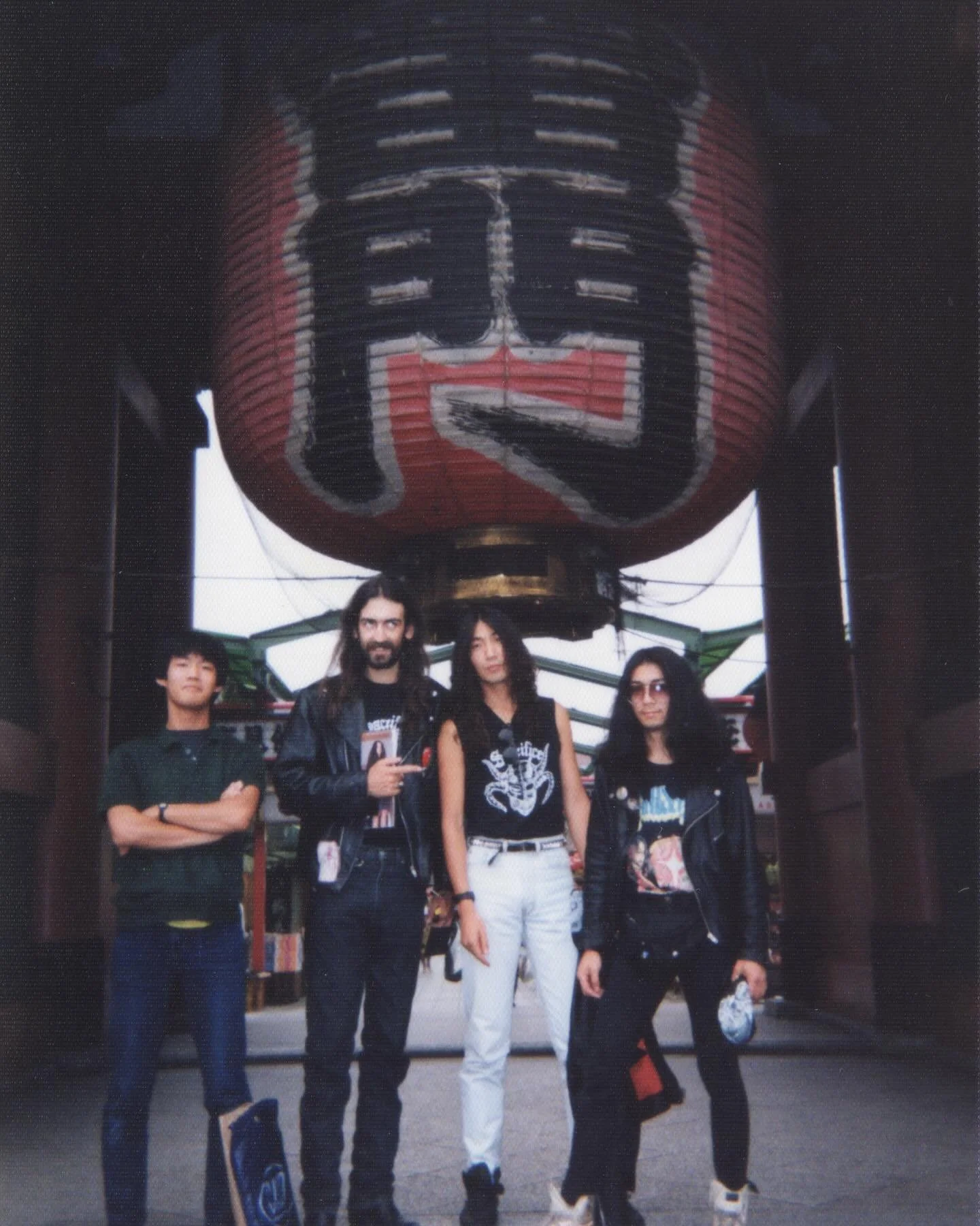 another unreleased photo of AC + @sacrificejapangram in tokyo 1989
.
.
.
.
.
#bulldozerband #sacrificejapan #acwild #blackspeedmetal #heavymetal