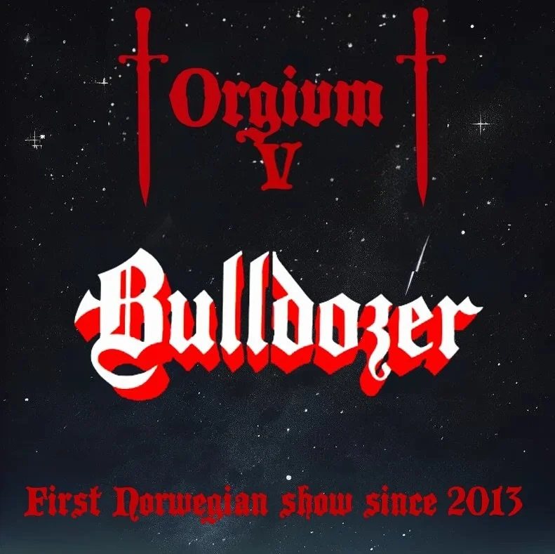 Our first show of 2026 and our first appearance in Norway in over a decade. We make our pilgrimage to the North in the darkest days of winter to bring hellfire upon @orgivm_satanicvm_fest. See you maniacs there on the 9th + 10th of January! 
.
.
.
.
