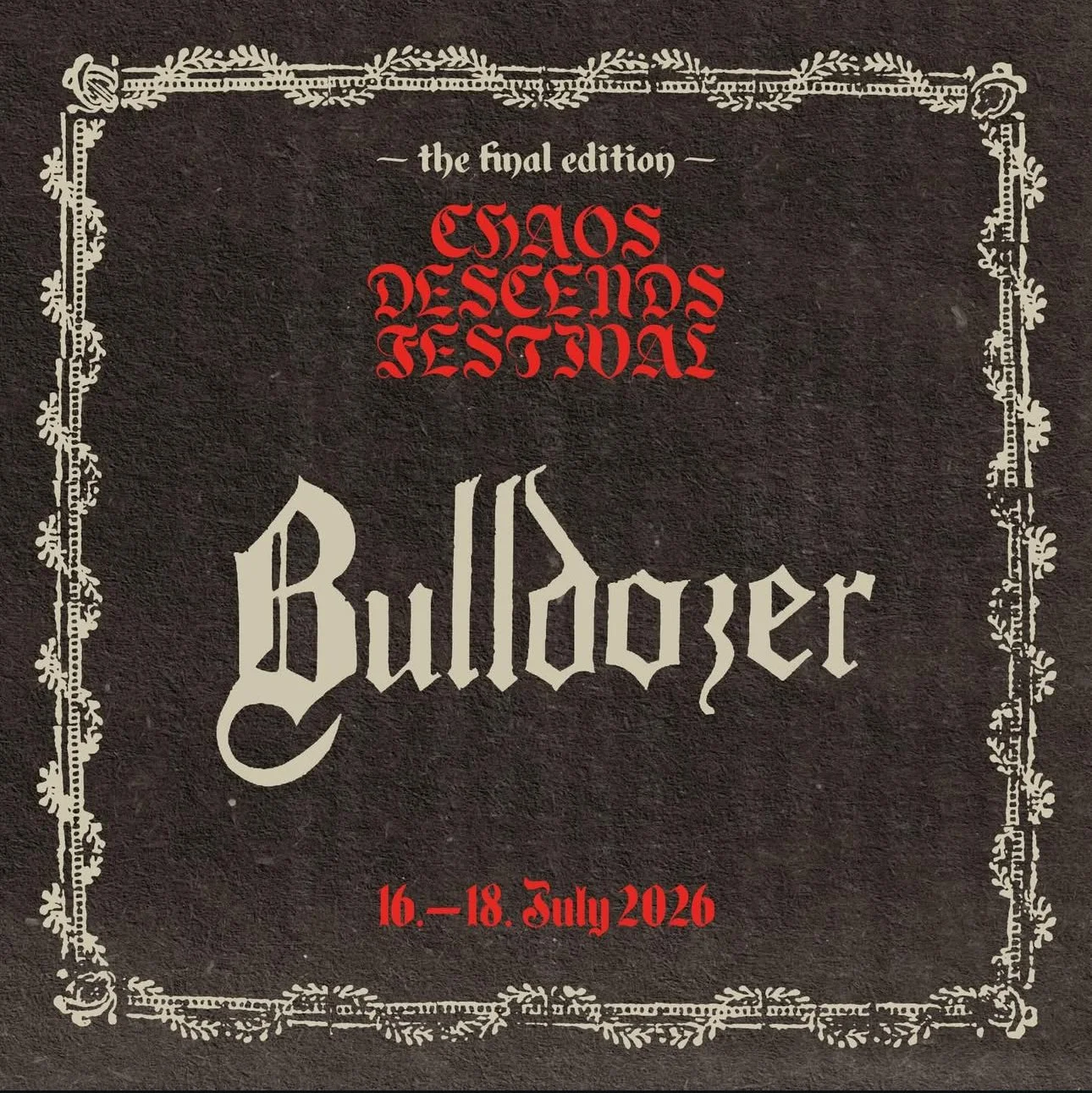 Chaos Descends Festival