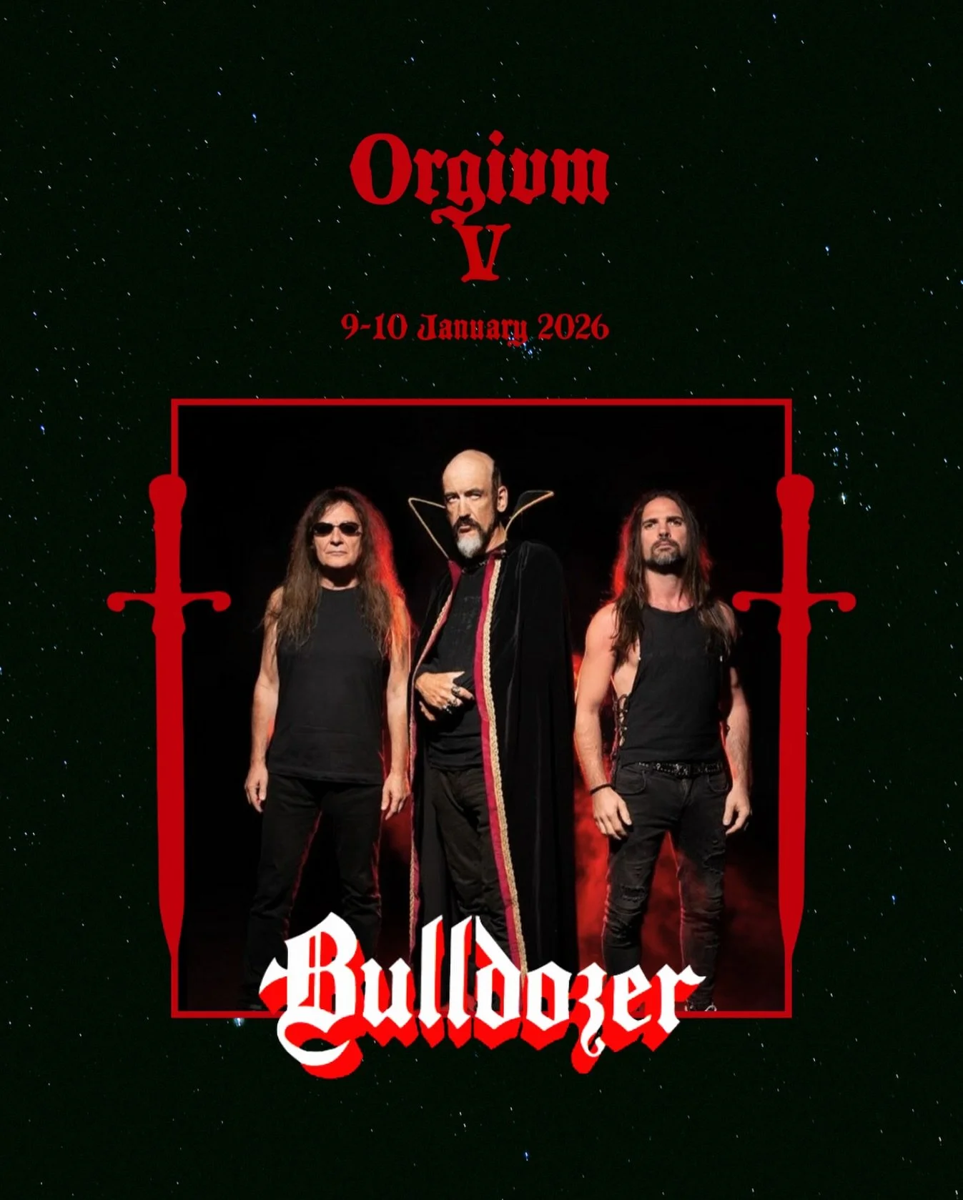 Get your beers ready! Bulldozer returns to Norway for the first time in 12 years in just three weeks time to bring trve Italian kvlt metal to the frigid North for @orgivm_satanicvm_fest. Secure your tickets because it&rsquo;s almost FUCKIN WHISKY TIM