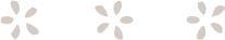 Black background with white flower-like shapes