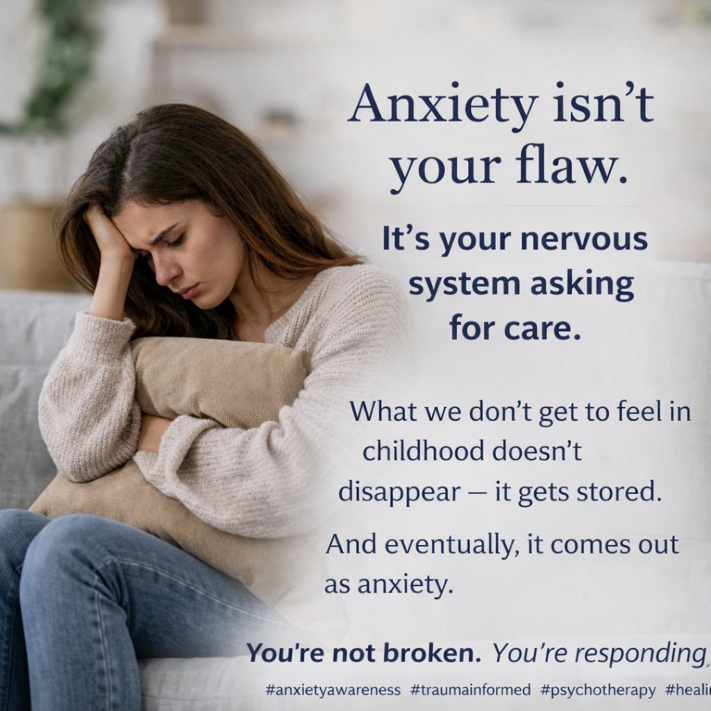 #anxietyawareness #traumainformed #psychotherapy #healingjourney #mississaugatherapy #mentalhealthsupport