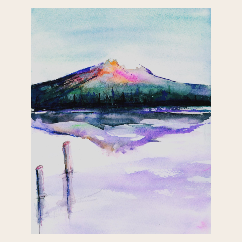 Mount Hood Reflection | Print