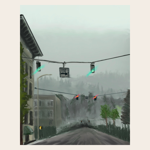 Downtown Portland | Print