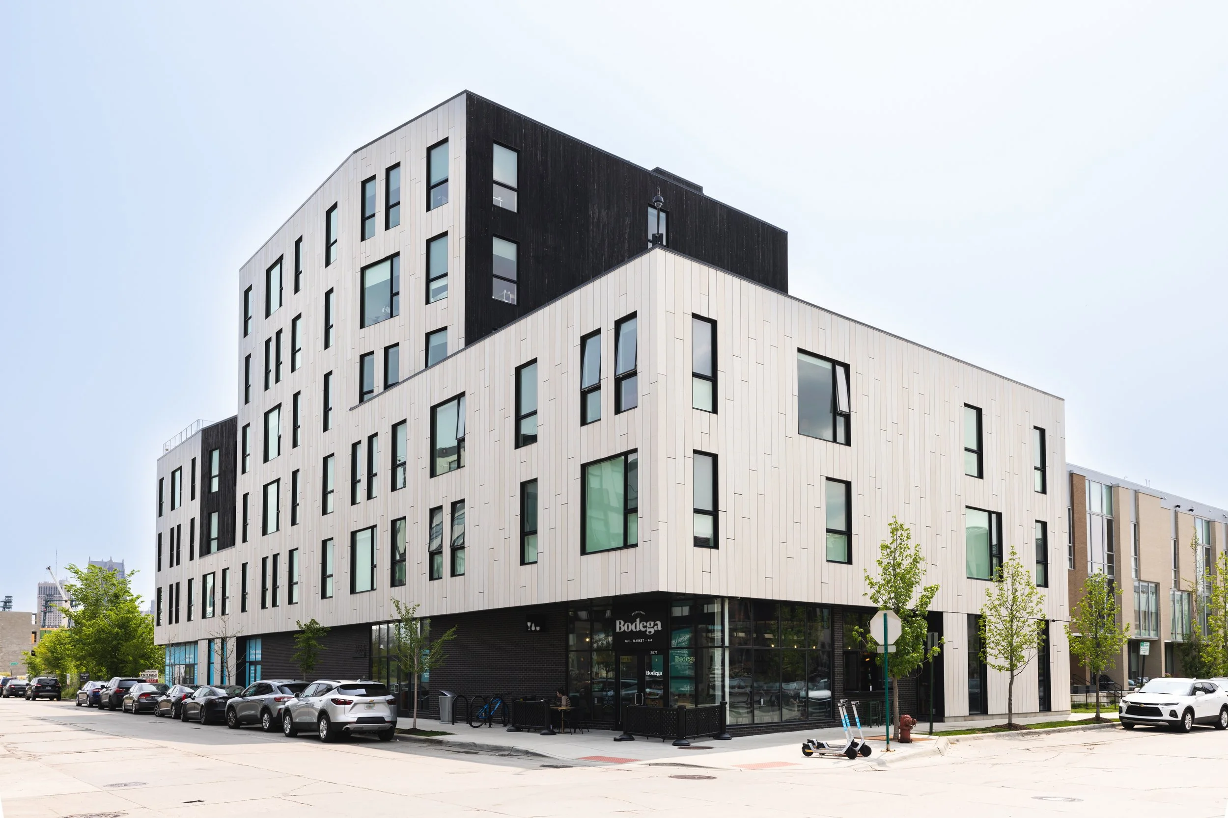 Exterior photo of 2665 Brush at City Modern.