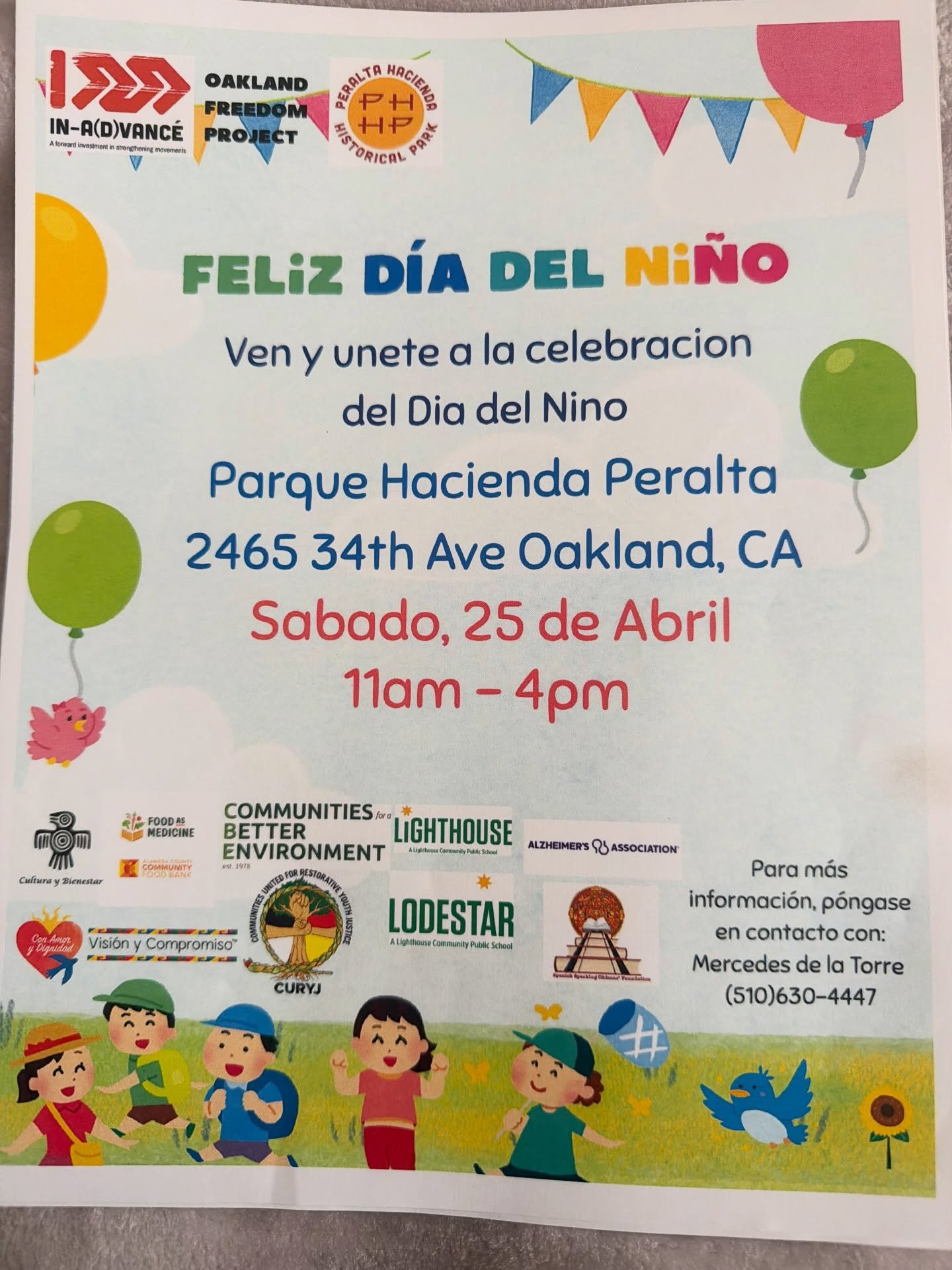 🎉 Children&rsquo;s Day Celebration at Peralta Hacienda 🎉

Join us for a joyful day dedicated to kids, families, and community! We&rsquo;ll be scooping ice cream for the kids in the park. 

We&rsquo;re celebrating Children&rsquo;s Day with games, ac