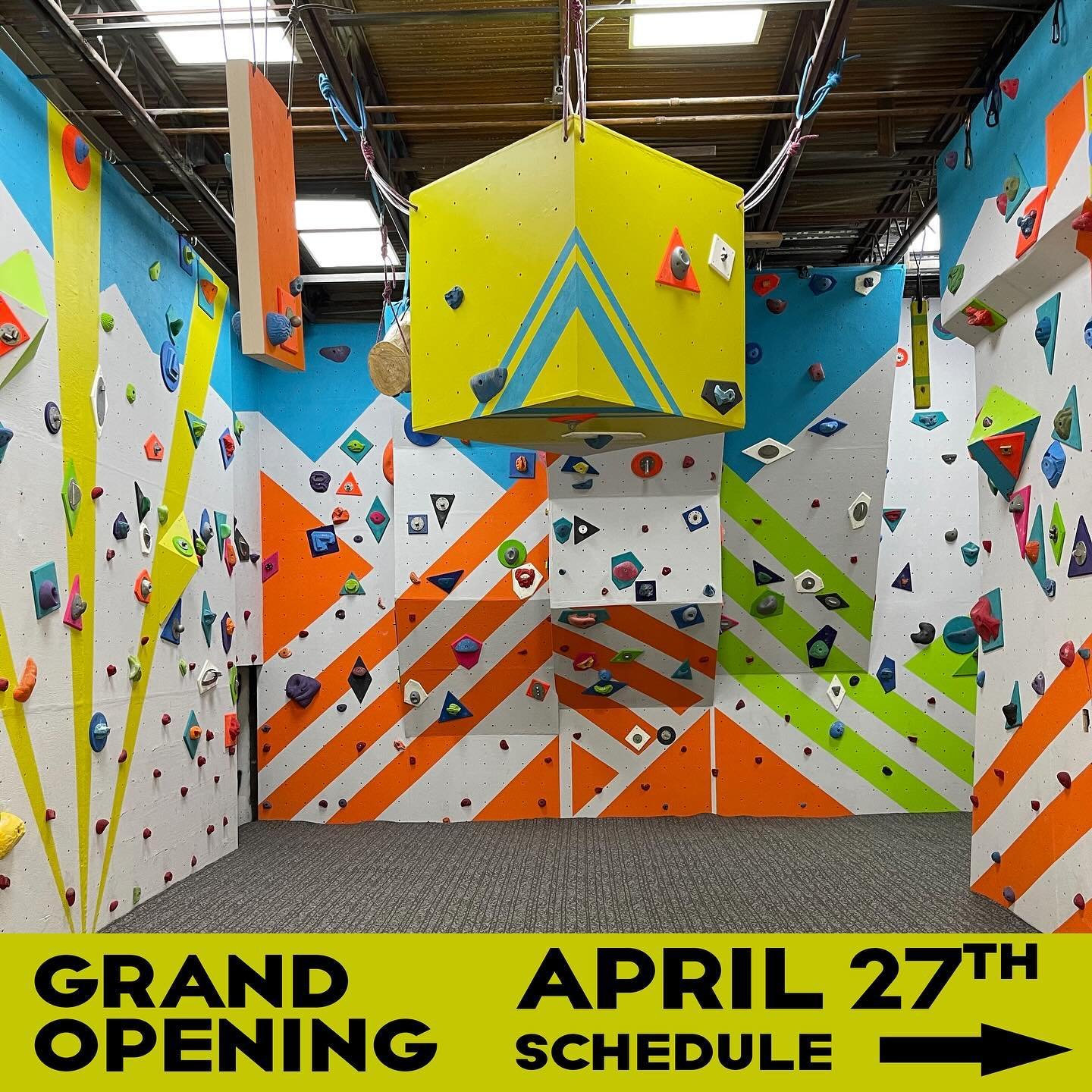 Schedule for the Grand Opening on April 27th! 

The carpet got installed today, and the gym is basically ready to go for the Grand Opening and the Novus Ordo Scalpendi Comp! 

Please join us for the festivities. 
10am: Opening ceremony
10am-12pm: Ope
