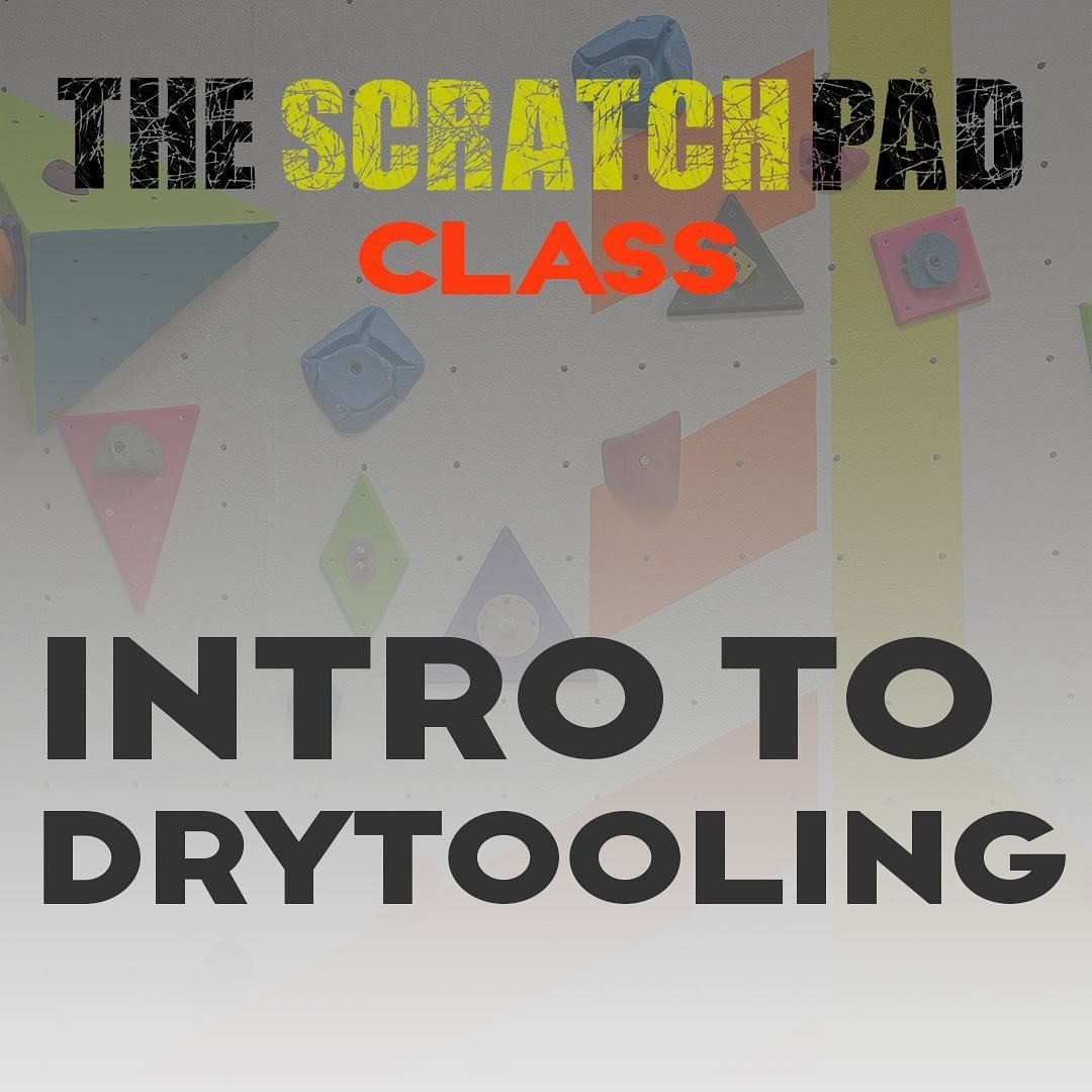 Come learn to drytool! Or improve your drytooling skills. This is a really fun way to climb, and can add a lot of skills for use in other climbing pursuits such as alpine climbing. 

This class is taught over 3 sessions, each on a Tuesday evening fro
