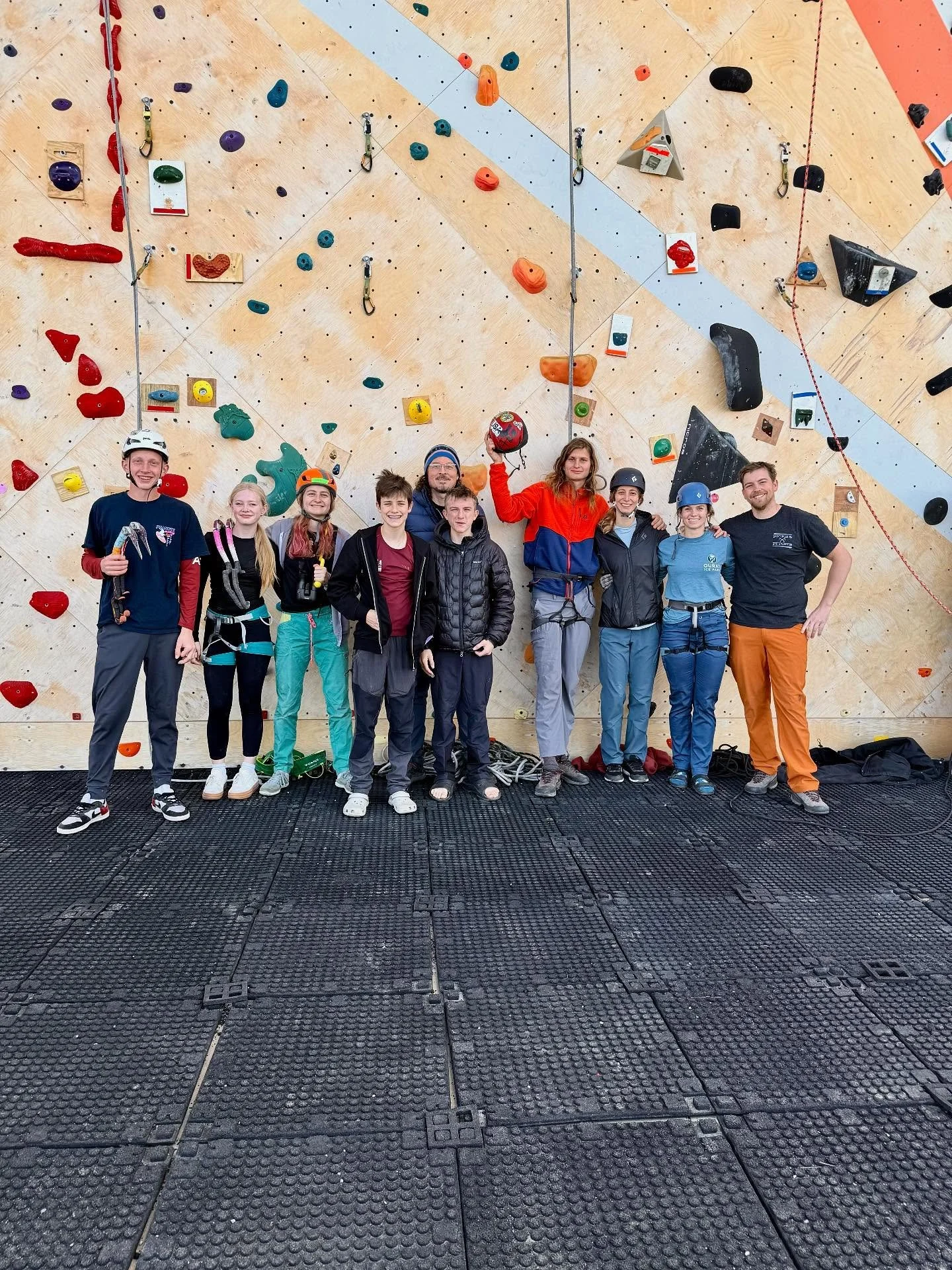 USA Ice Climbing Team Selection &amp; Training Camp Recap! 🧊

Team TSP rolled deep last weekend &mdash; literally (the youth even found time to roll down a hill in a giant tire 😅).
We brought 9 athletes &mdash; 3 adults and 6 youth &mdash; to the U