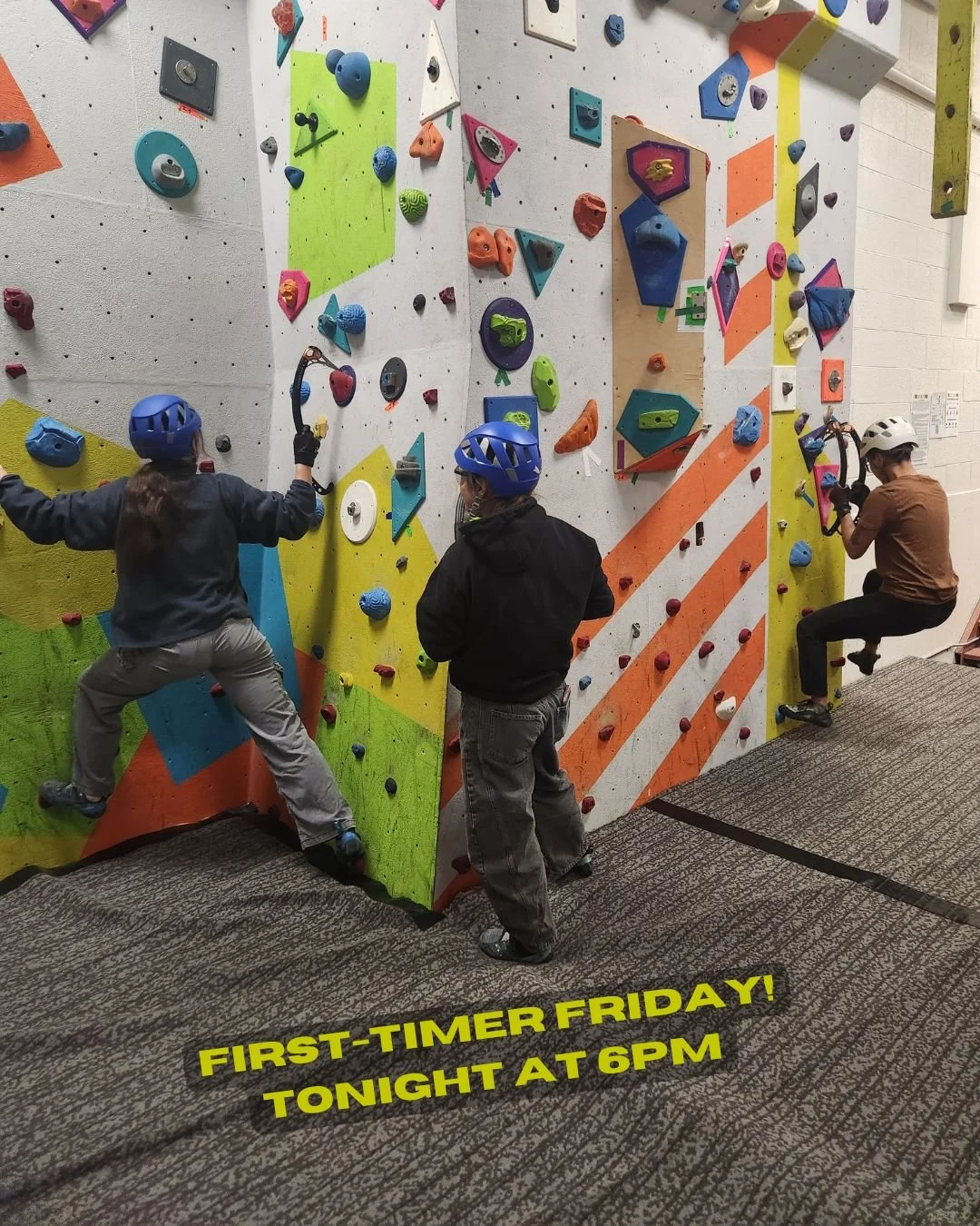 Want to try climbing or drytooling? First‑Timer Friday is the easiest way to start. Gear included, no experience needed &mdash; just bring a friend and hang out. It all starts Friday at 6pm!

The Scratch Pad
📍Bountiful, UT

Upcoming Events:
First Ti