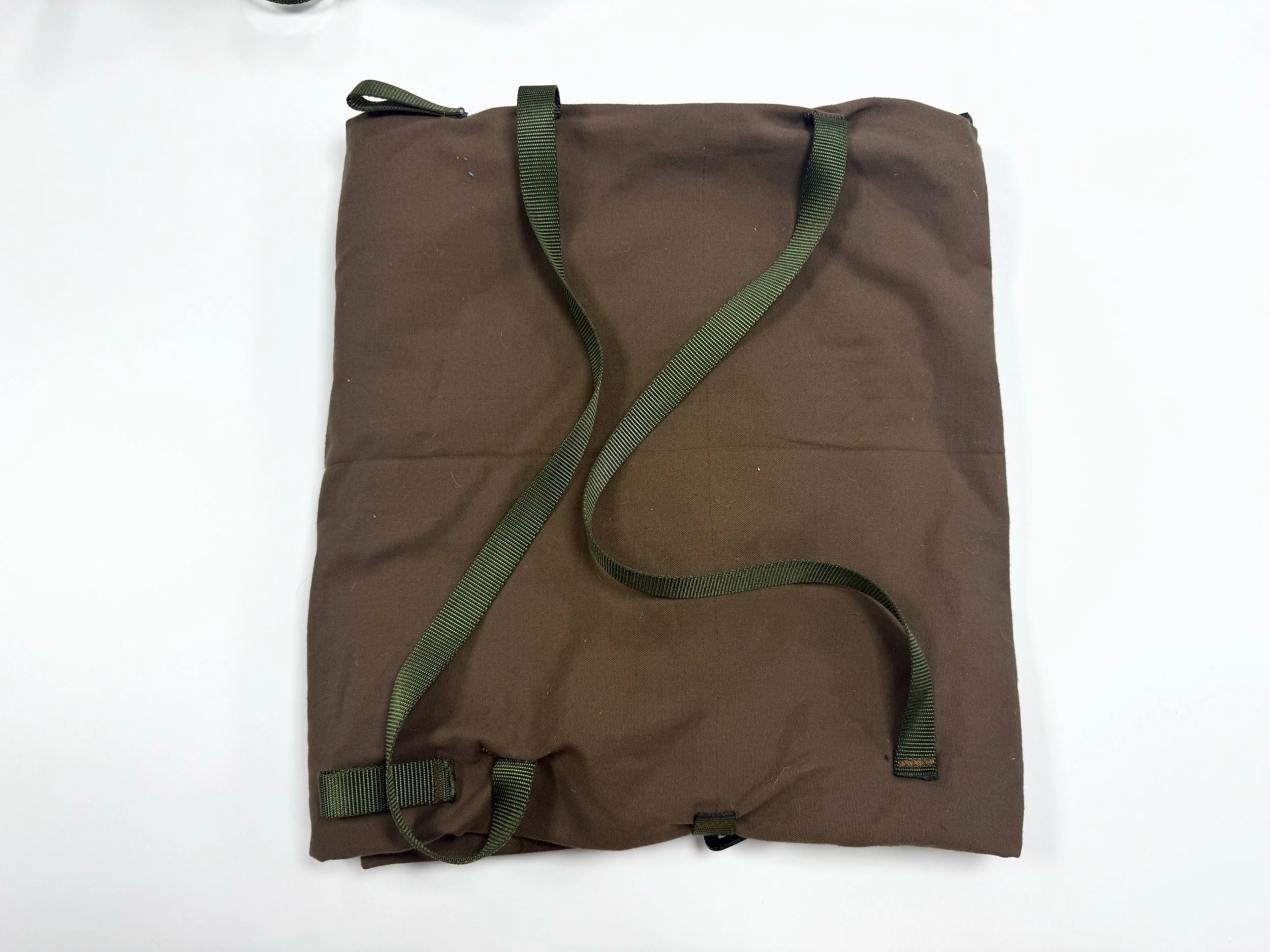 Brown Quilted Climbing Bag
