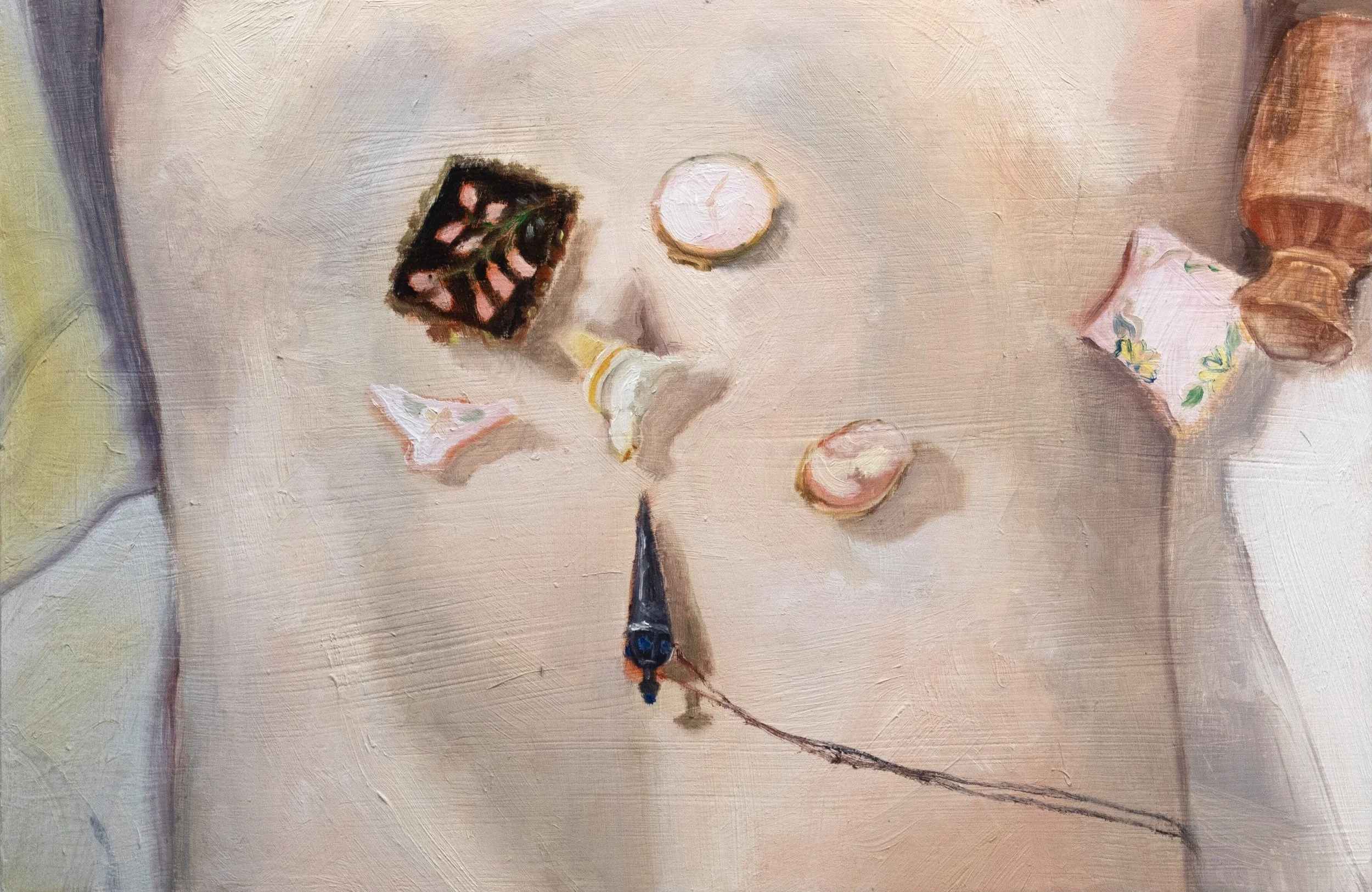 BODY AS A VESSEL I
Oil on panel
10 in x 15 in
2021