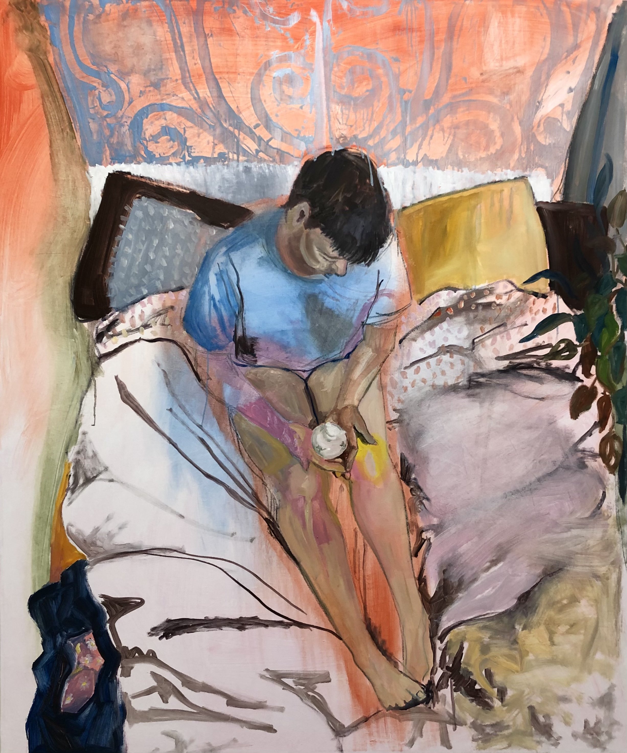 Hold them close
Oil on canvas
48 in x 40 in
2020