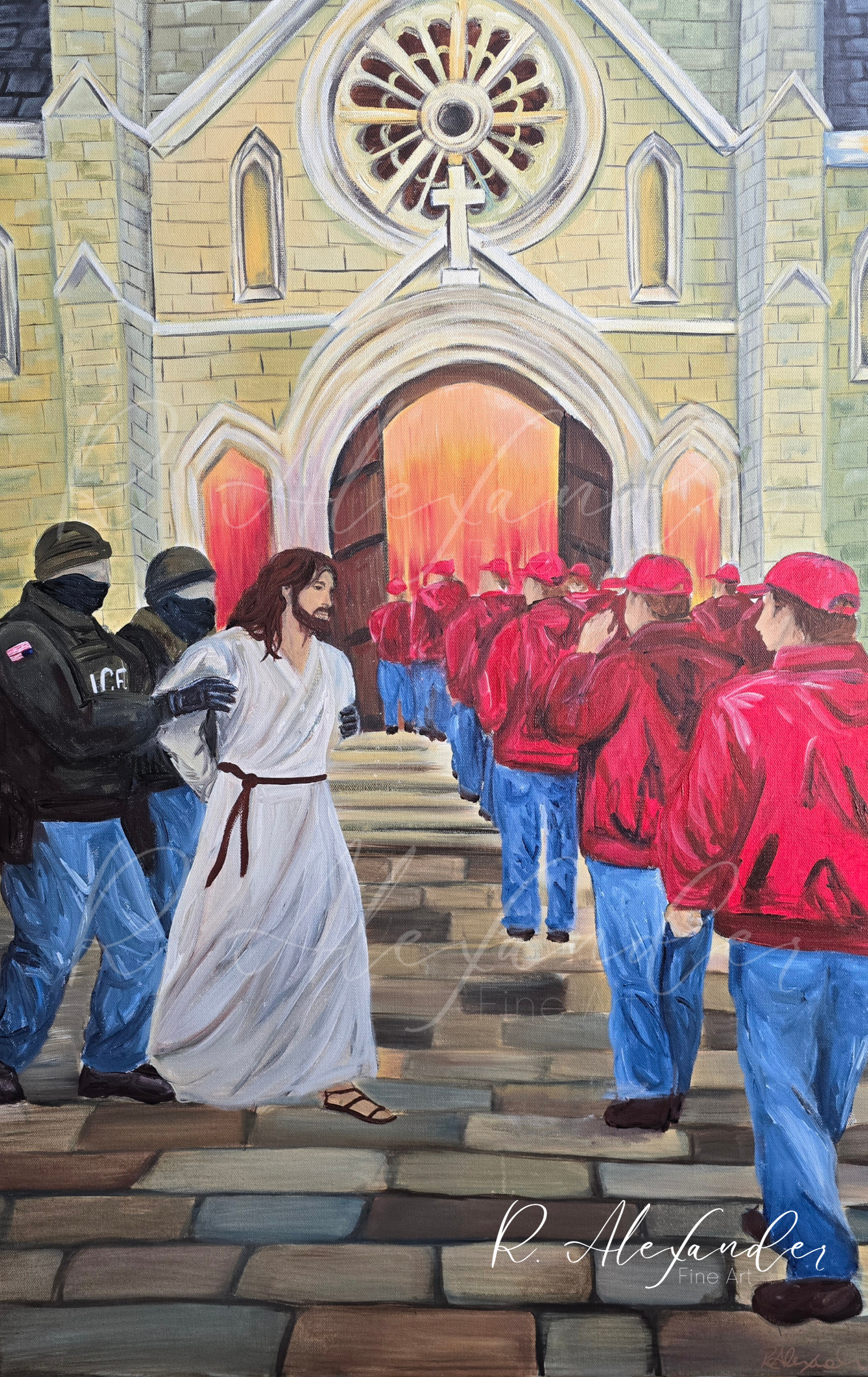 Matthew 25:45 | Acrylic | 24x36
