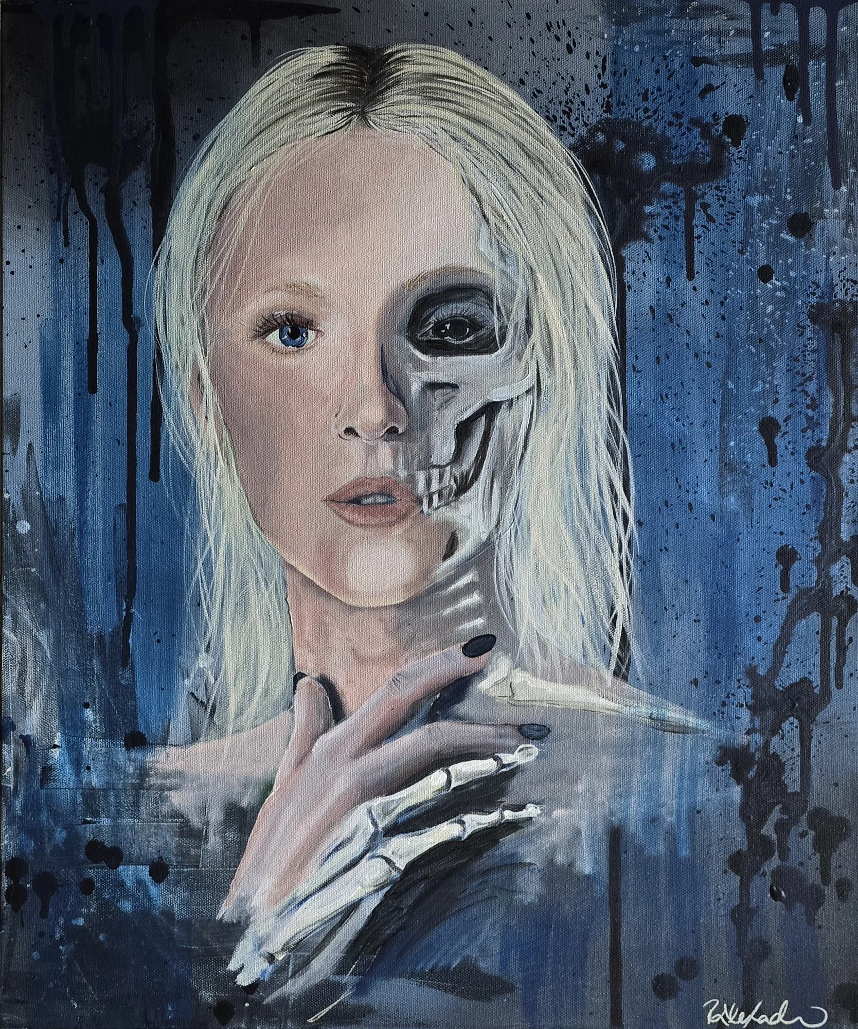 Hels Gaze | Acrylic on Canvas | 20x24