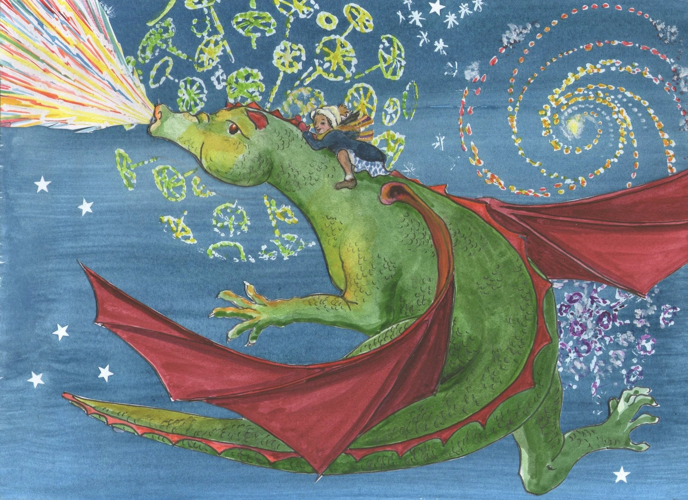 dragon with fireworks sky.jpg