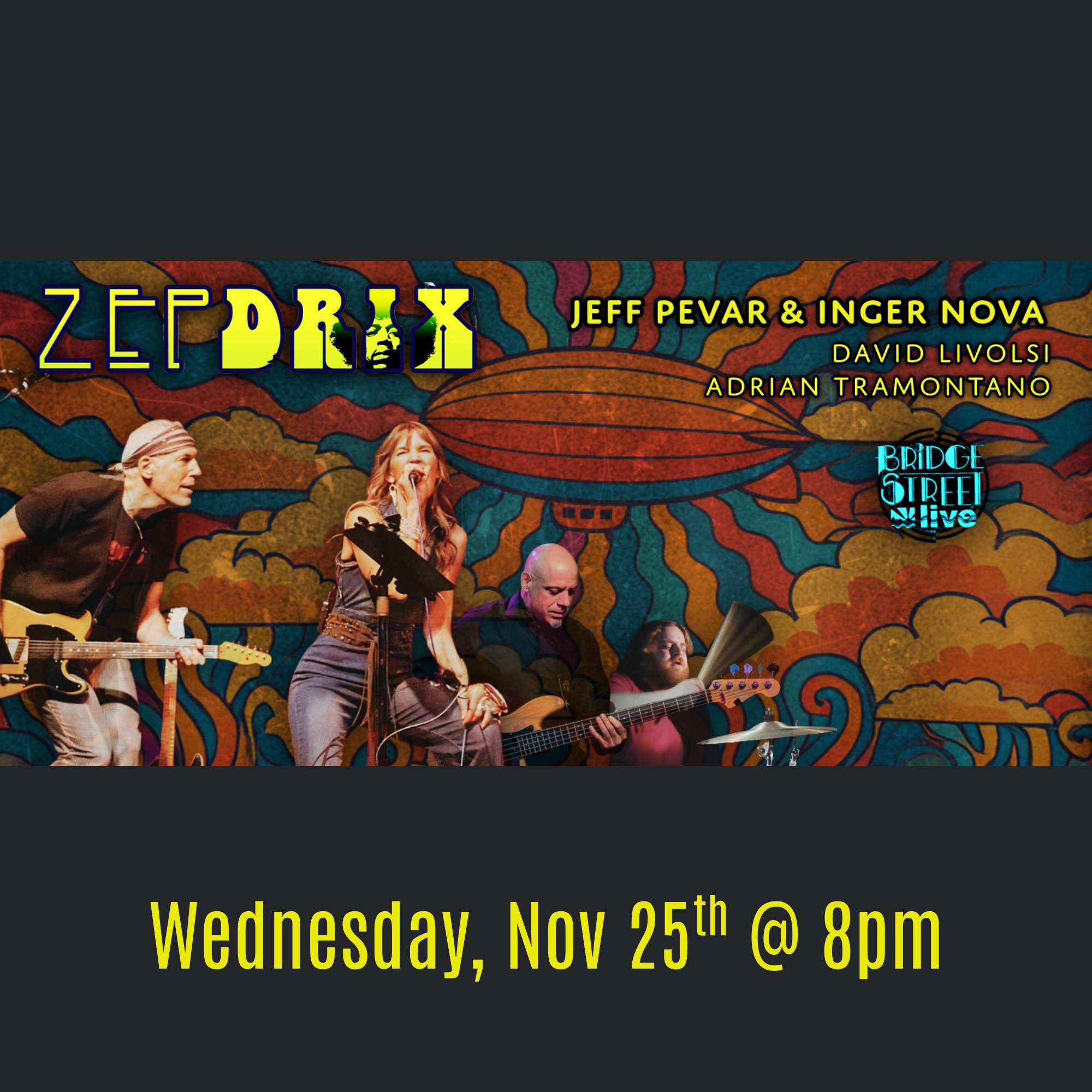 JEFF PEVAR & ZEPDRIX - Music of Zeppelin and Hendrix
