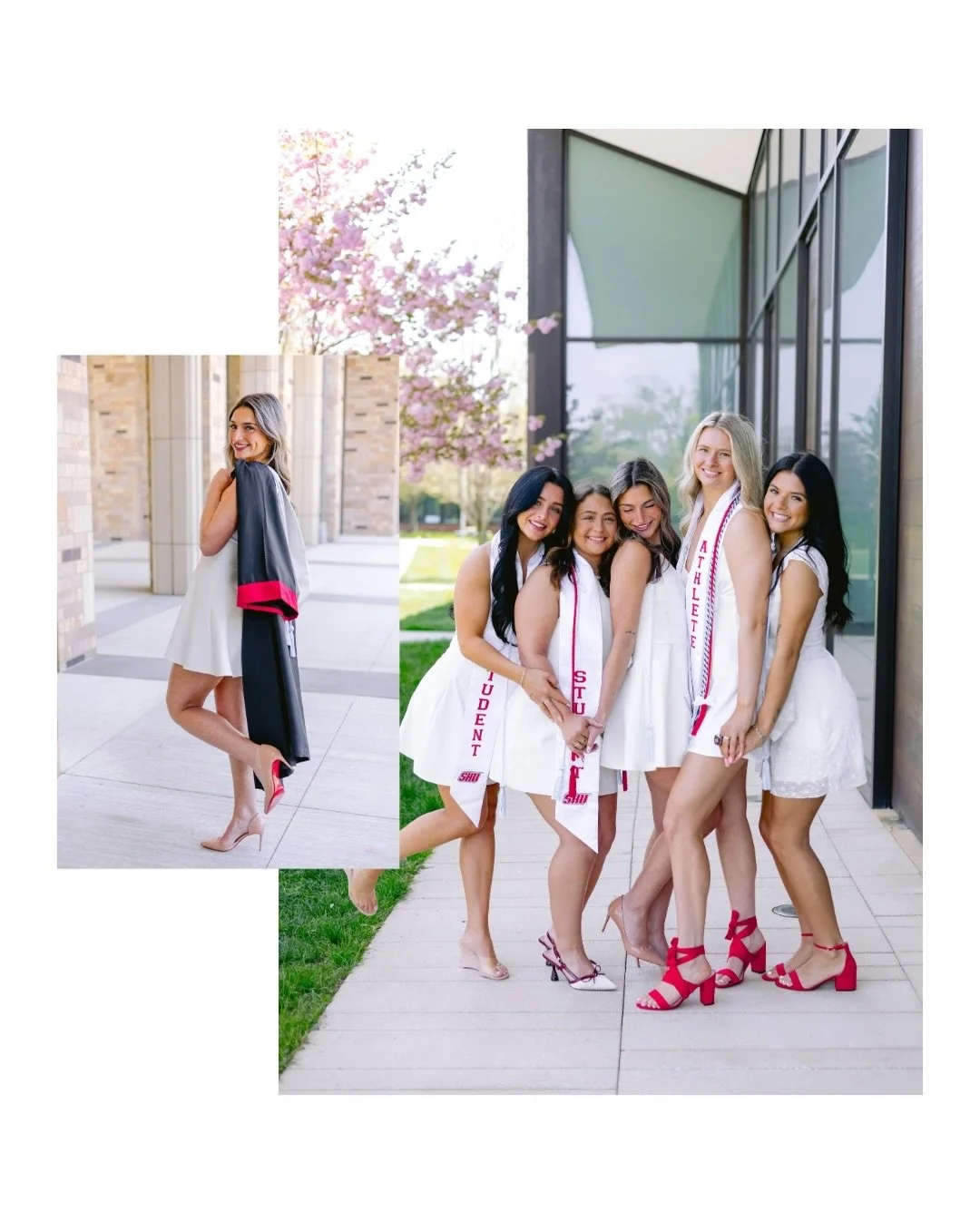 Posting some of last year&rsquo;s grad photos because they still deserve their moment 🎓✨ 

Meanwhile&hellip; I&rsquo;m on day 4 of trying to take daily walks and this cold weather is about to end that journey real quick 😂🥶

Also still booking 26 g