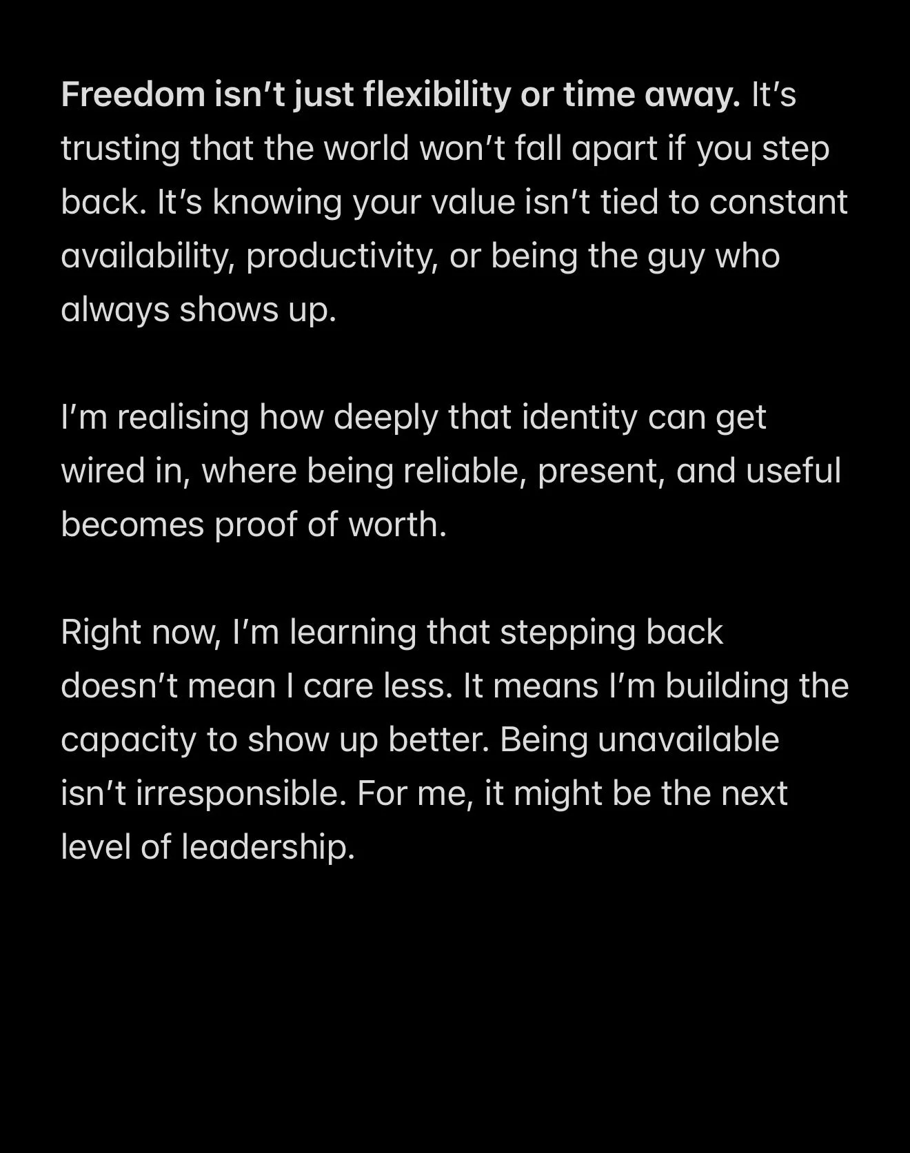 Today&rsquo;s thought!