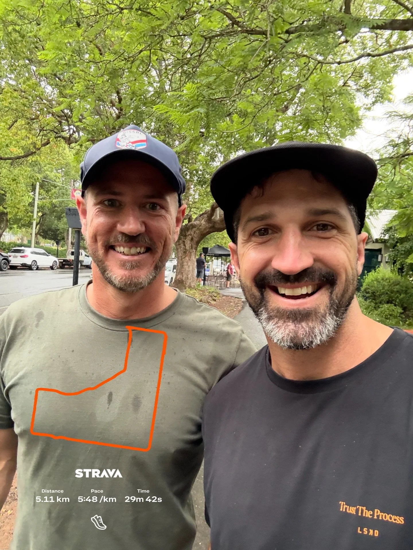 Great shake out with @geddwan 

This week I&rsquo;ll be aiming to get around 40km in.