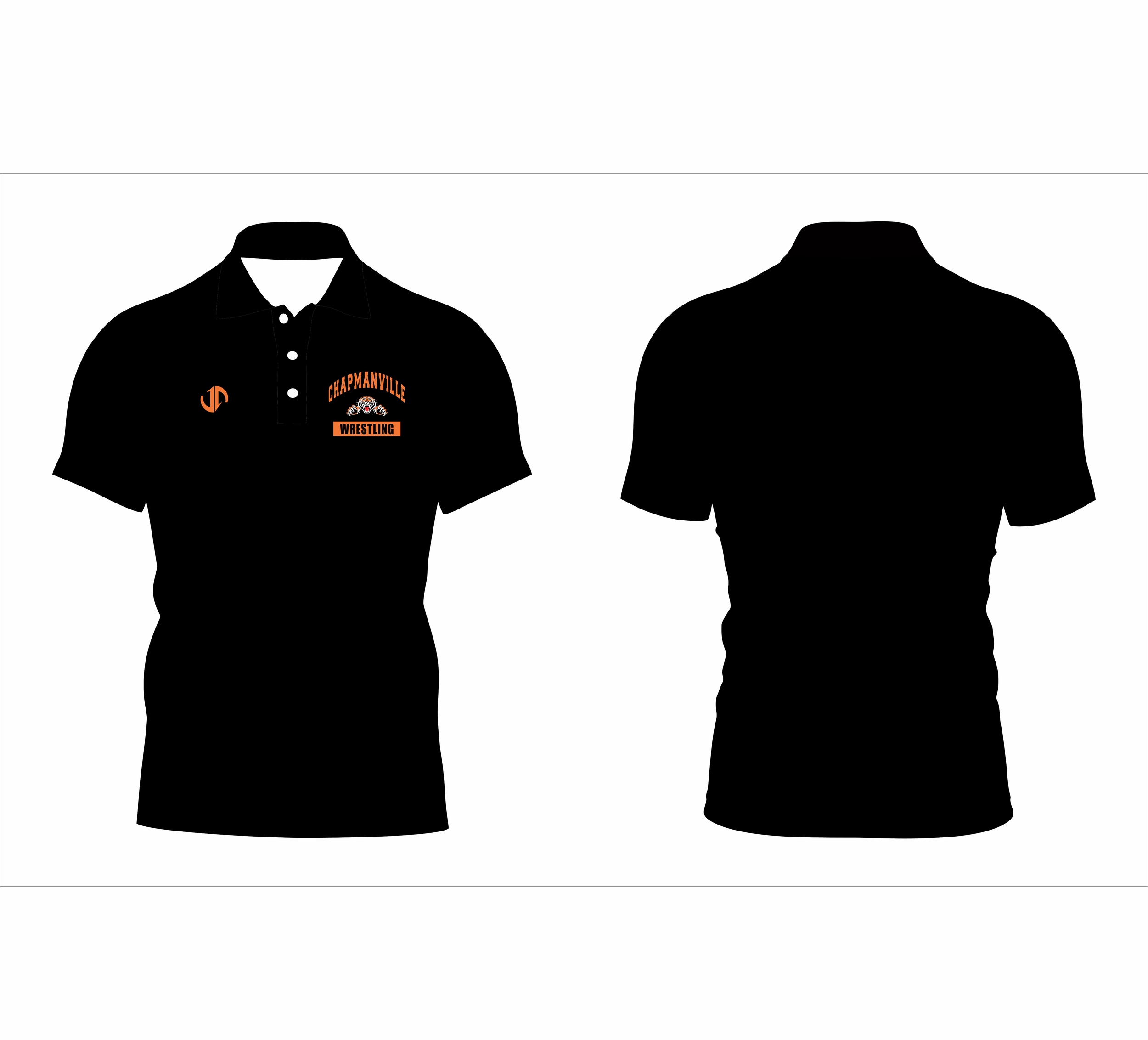 CHAPMANVILLE TIGERS NEW POLO.png