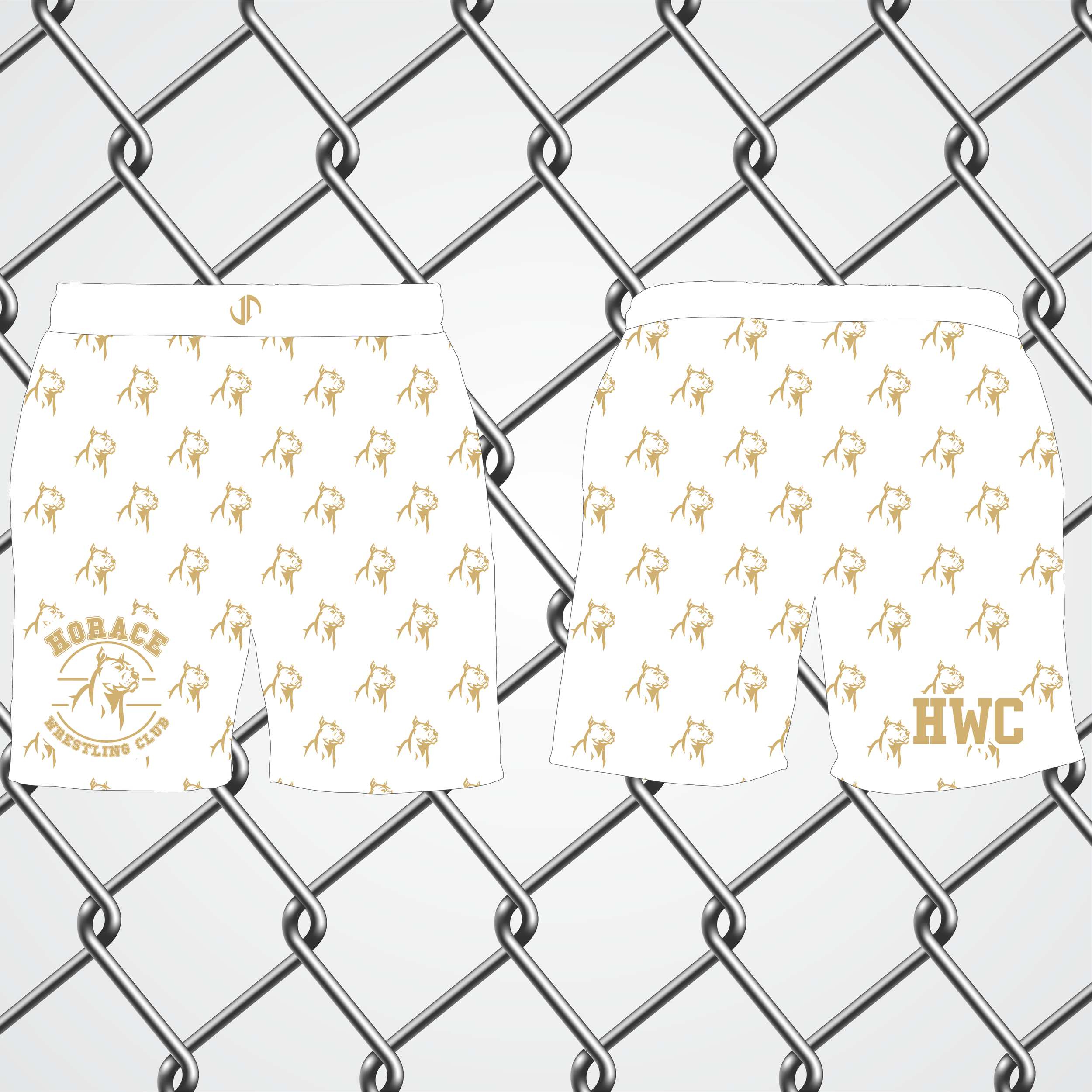 HORACE WRESTLING CLUB SHORTS WHITE.png