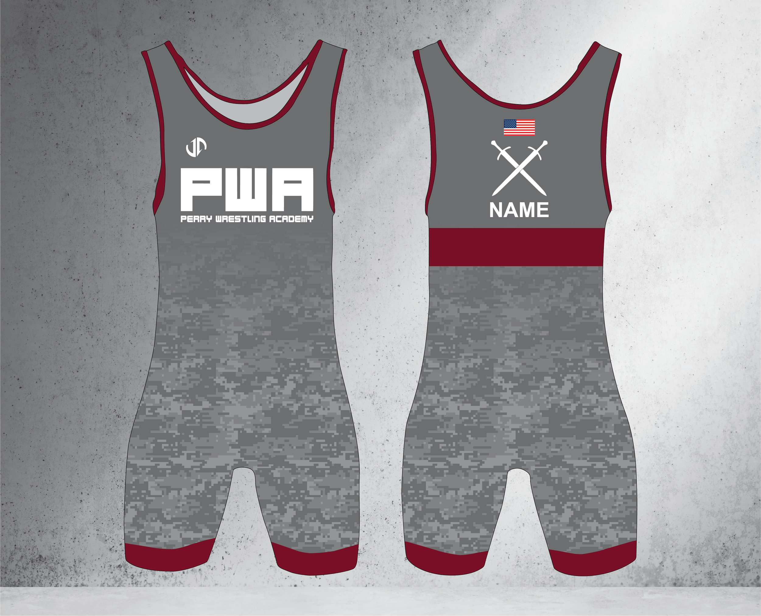 Perry Camo Singlet