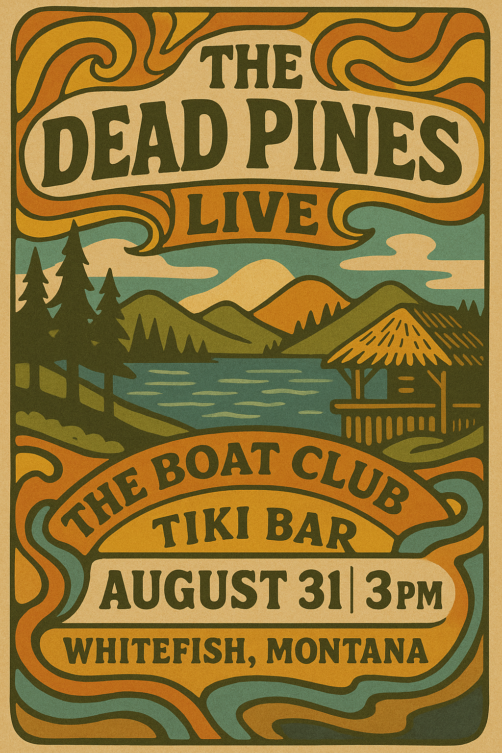 The Dead Pines @ The Boat Club Tiki Bar