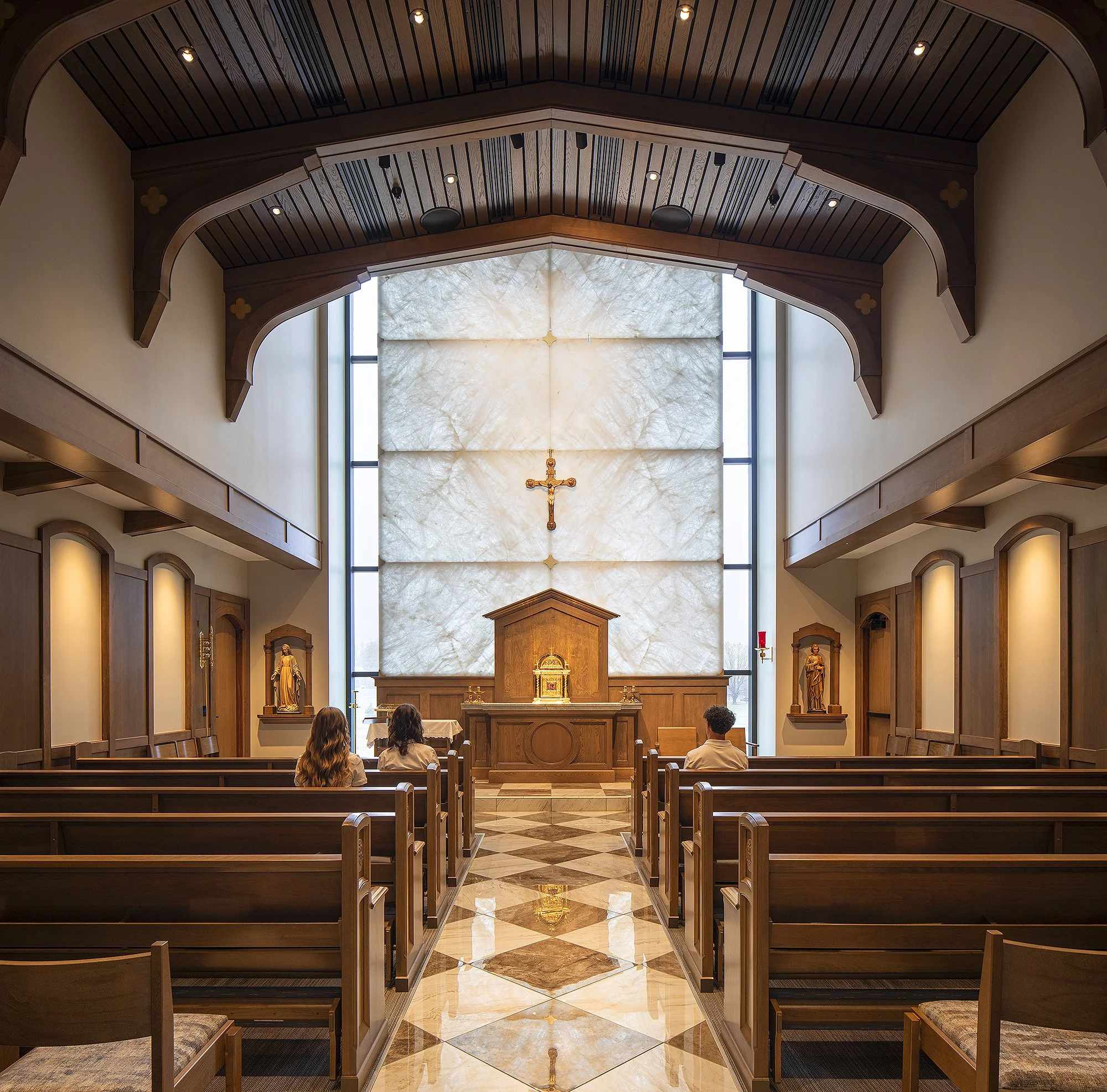 St. John The Great Catholic Schools chapel, Denver, Colorado