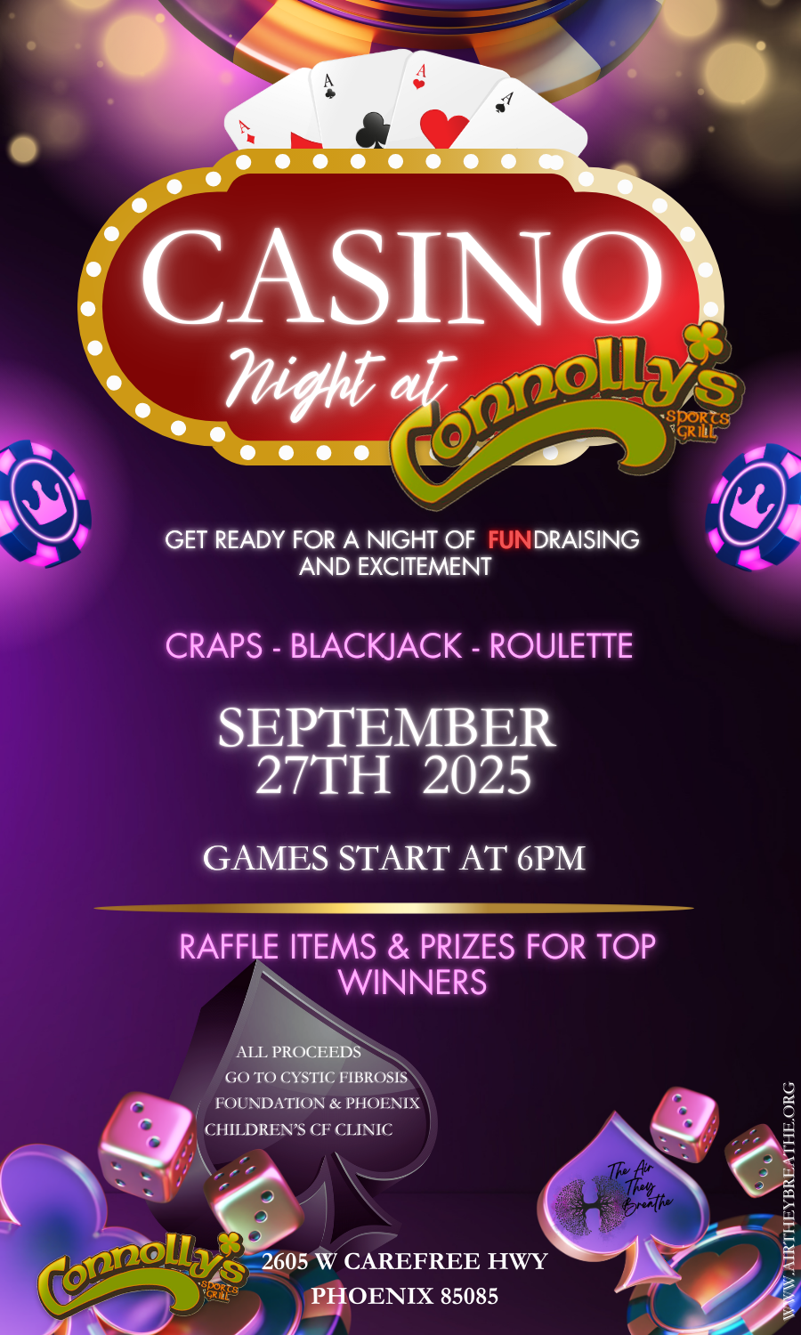 Casino Night at Connolly’s